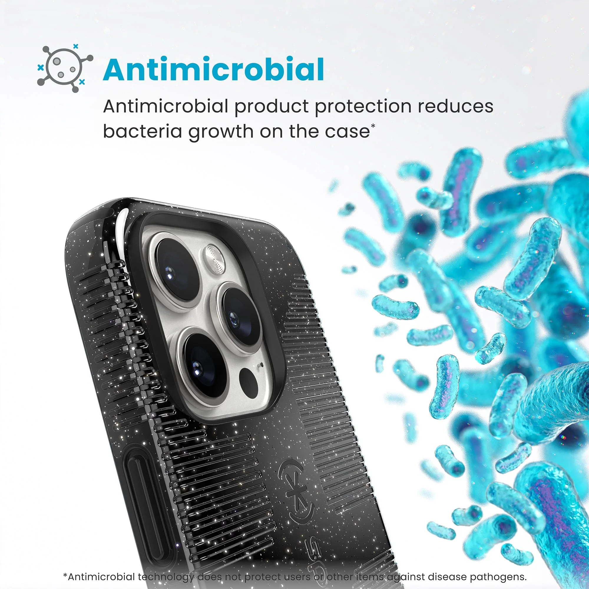 CandyShell Grip + Glitter MagSafe Apple iPhone 16 Pro Case - Image 4