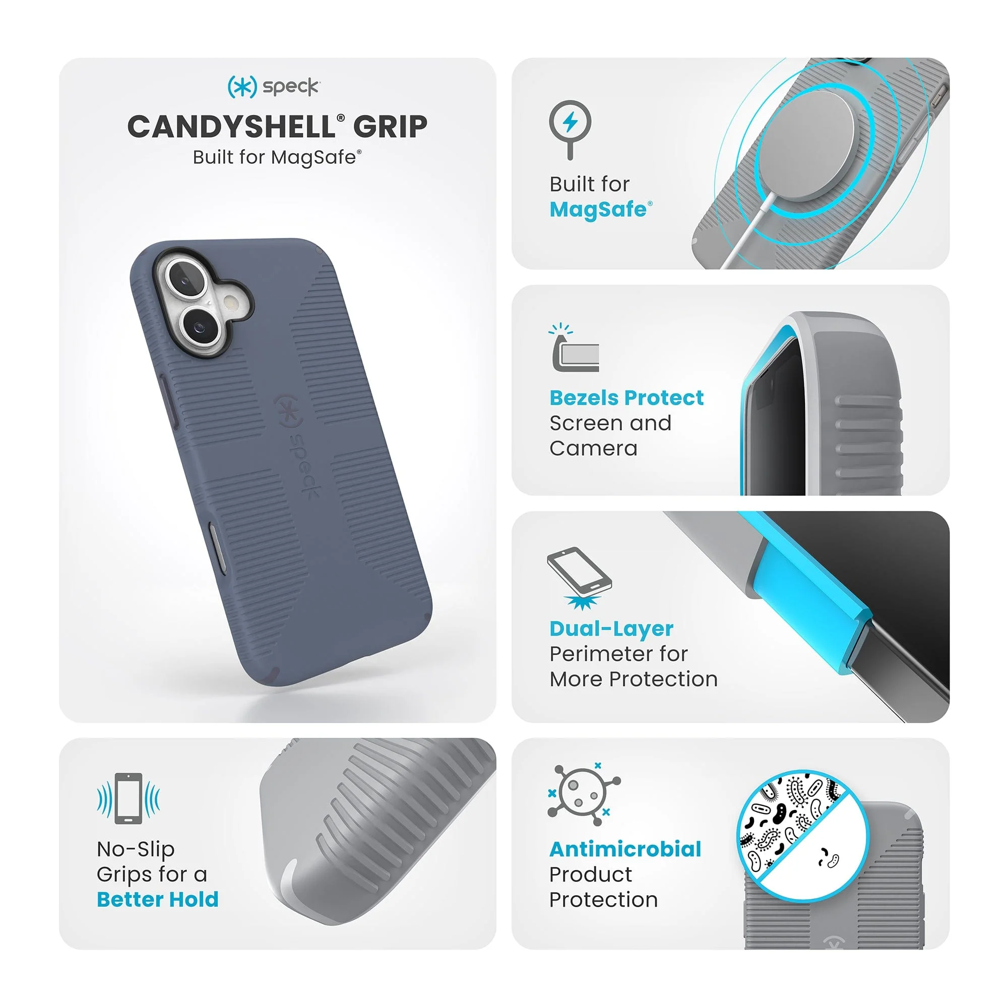 CandyShell Grip MagSafe Apple iPhone 16 Plus Case - Image 10
