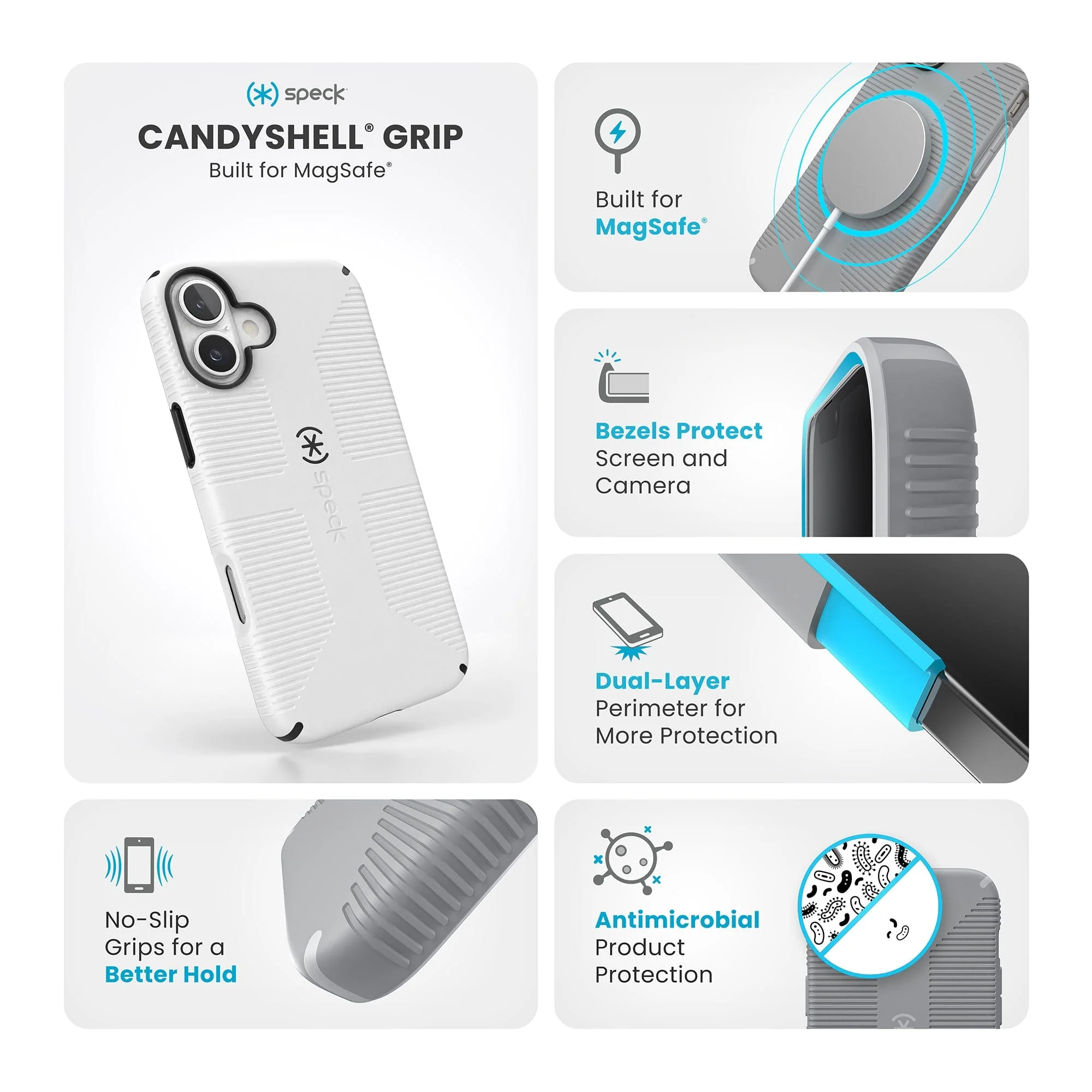 CandyShell Grip MagSafe Apple iPhone 16 Plus Case - Image 20