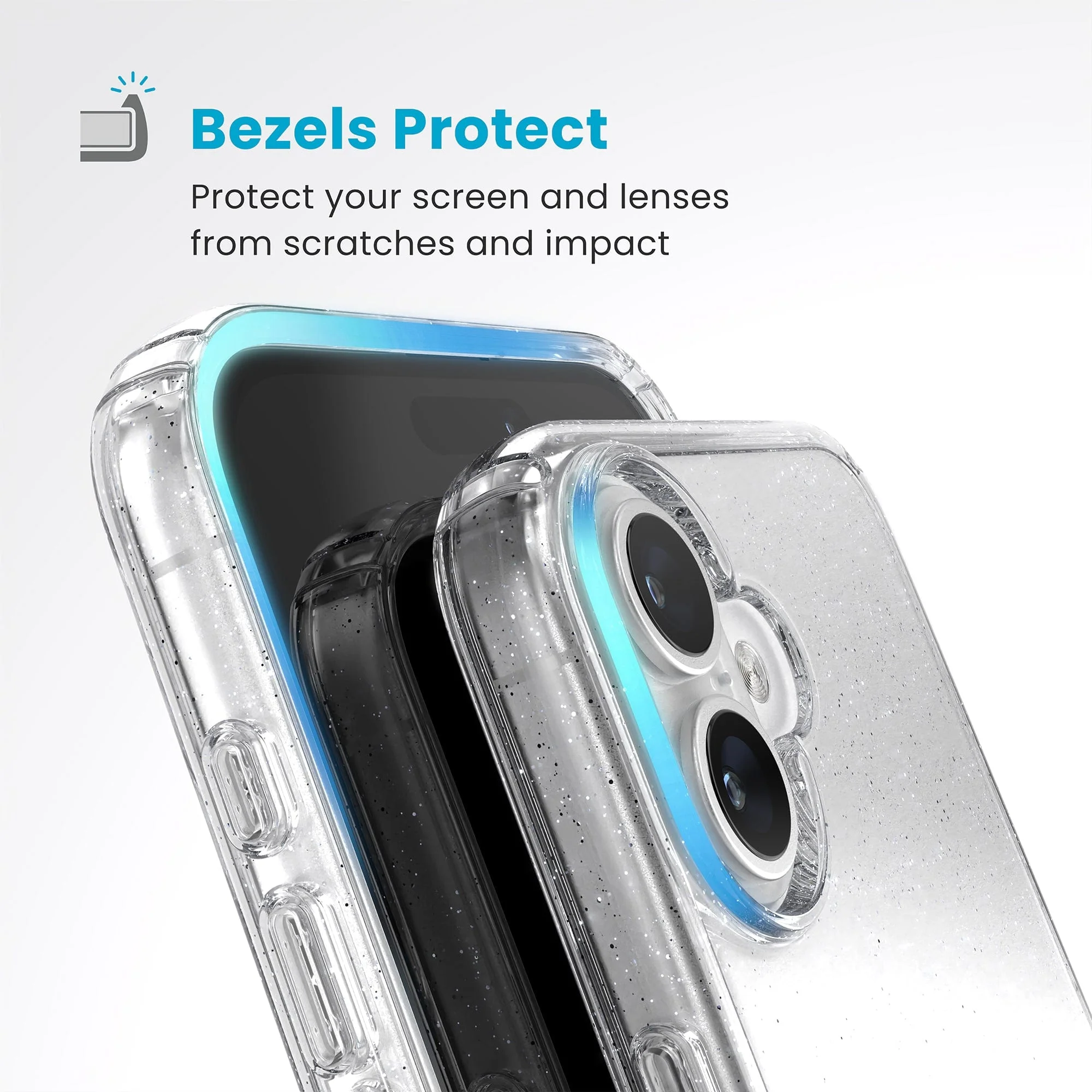 GemShell Glitter Apple iPhone 16 Plus Case - Image 5