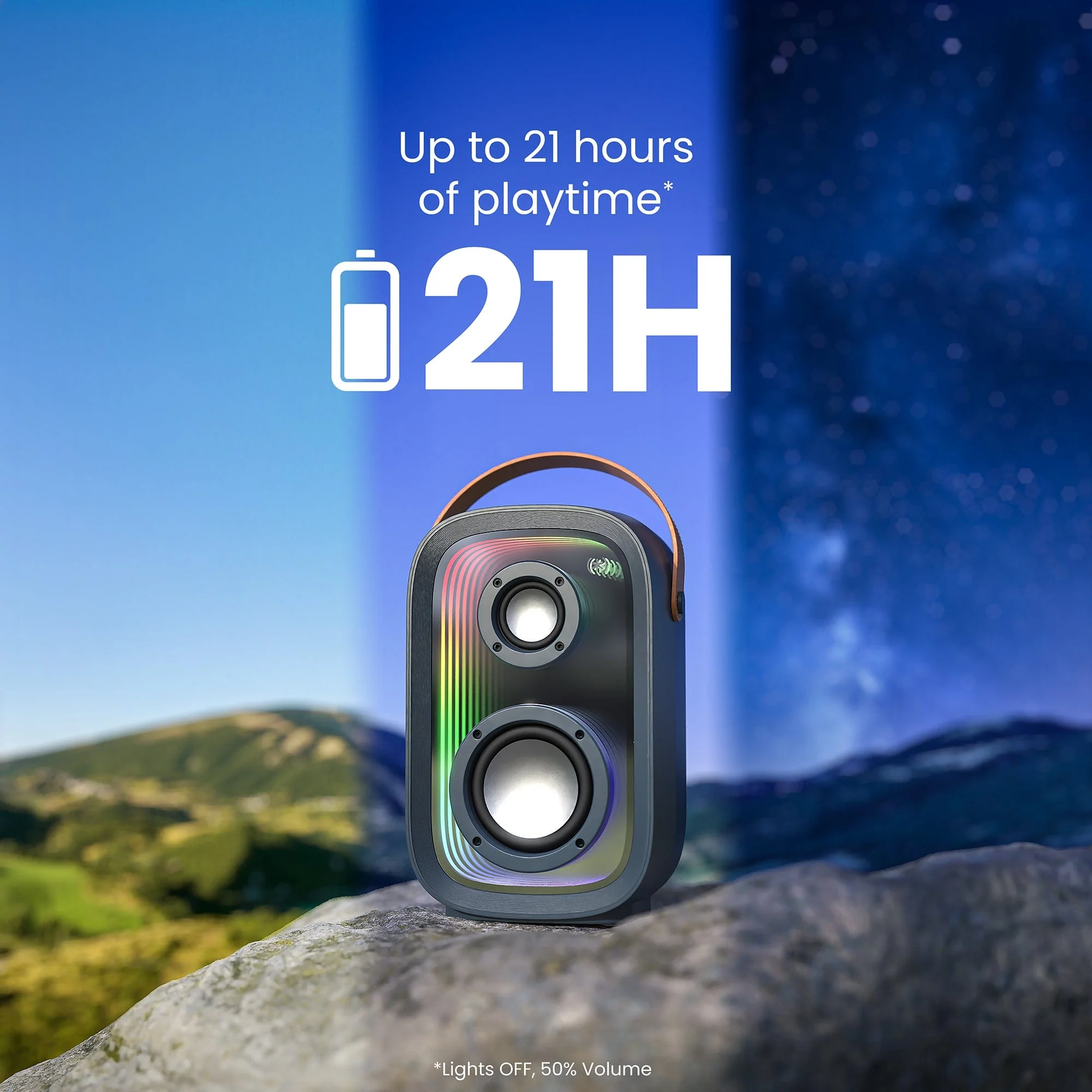 GEMTONES Infinity Mini Bluetooth Speaker - Image 5