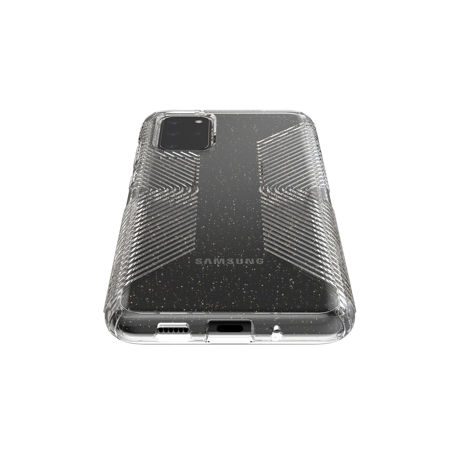 Presidio Perfect-Clear Glitter + Grips Samsung Galaxy S20+ Cases - Image 5
