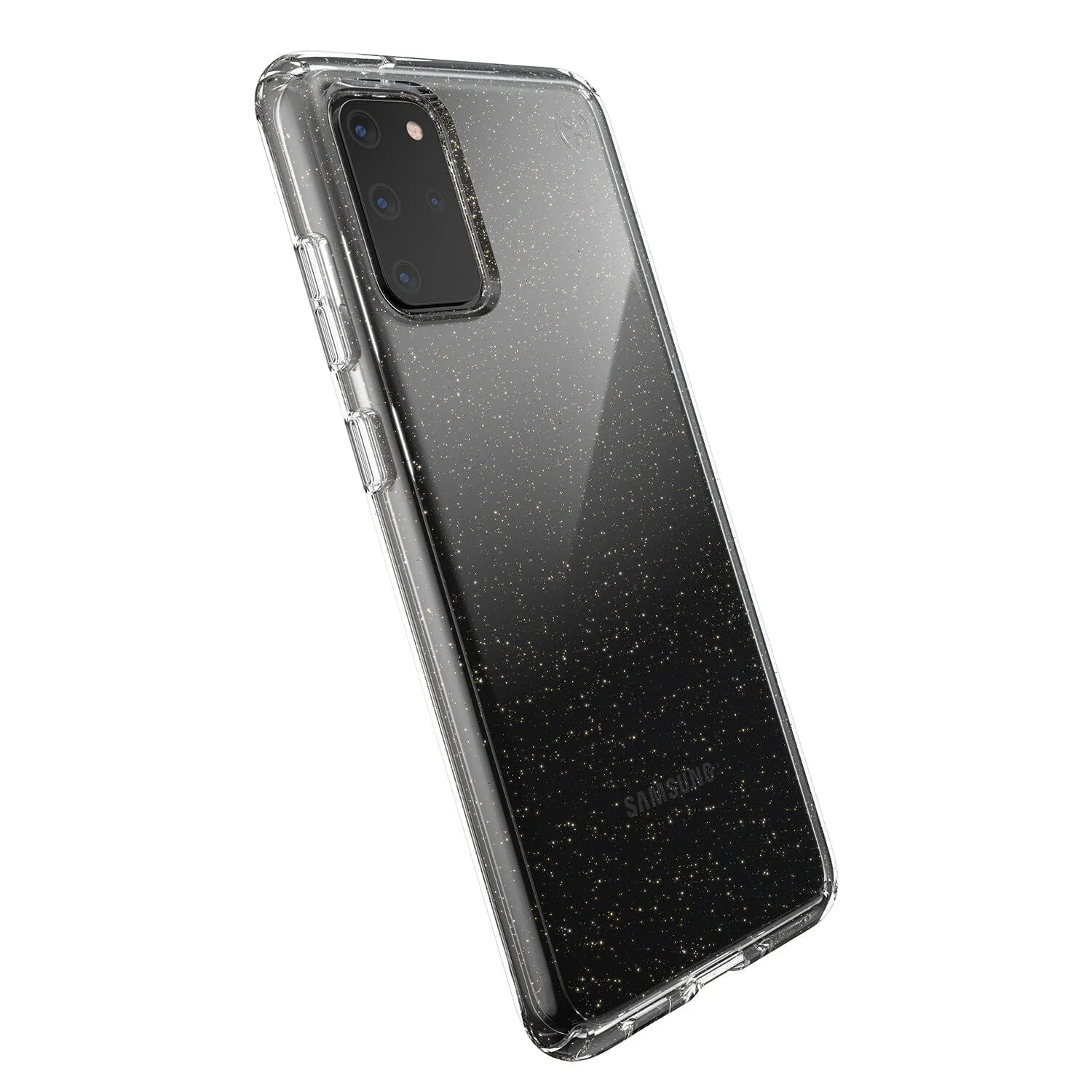 Presidio Perfect-Clear with Glitter Samsung Galaxy S20+ Cases