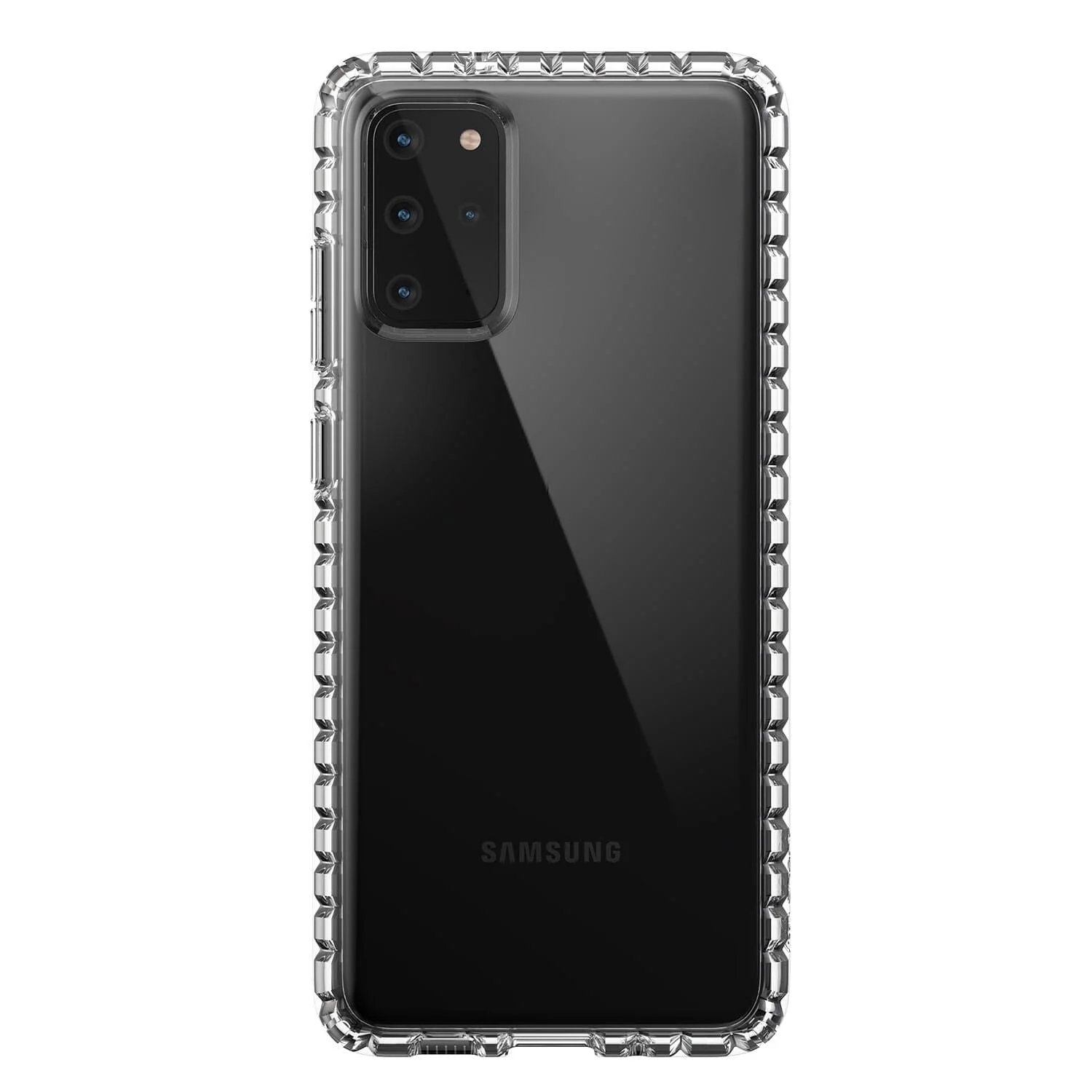 Presidio Perfect-Clear with Impact Geometry Samsung Galaxy S20+ Cases - Image 2