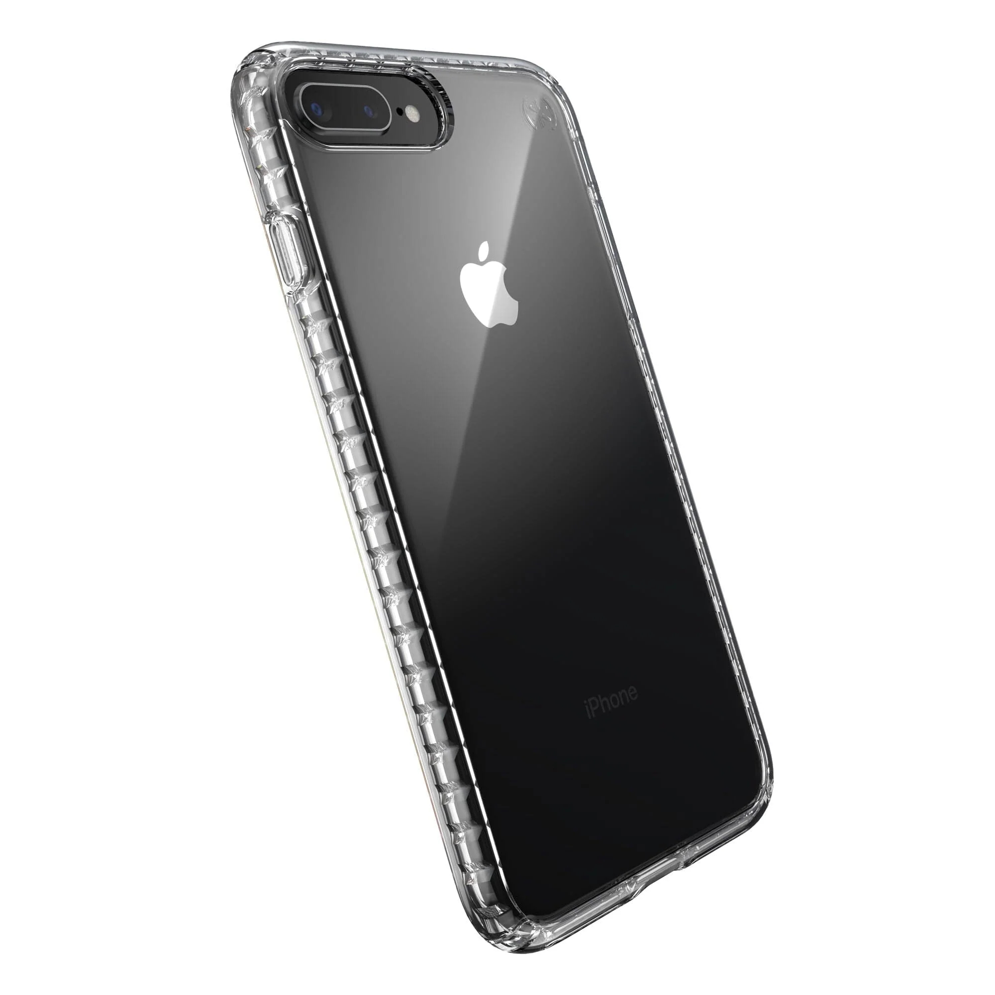 Presidio Perfect-Clear with Impact Geometry iPhone 8/7 Plus Cases