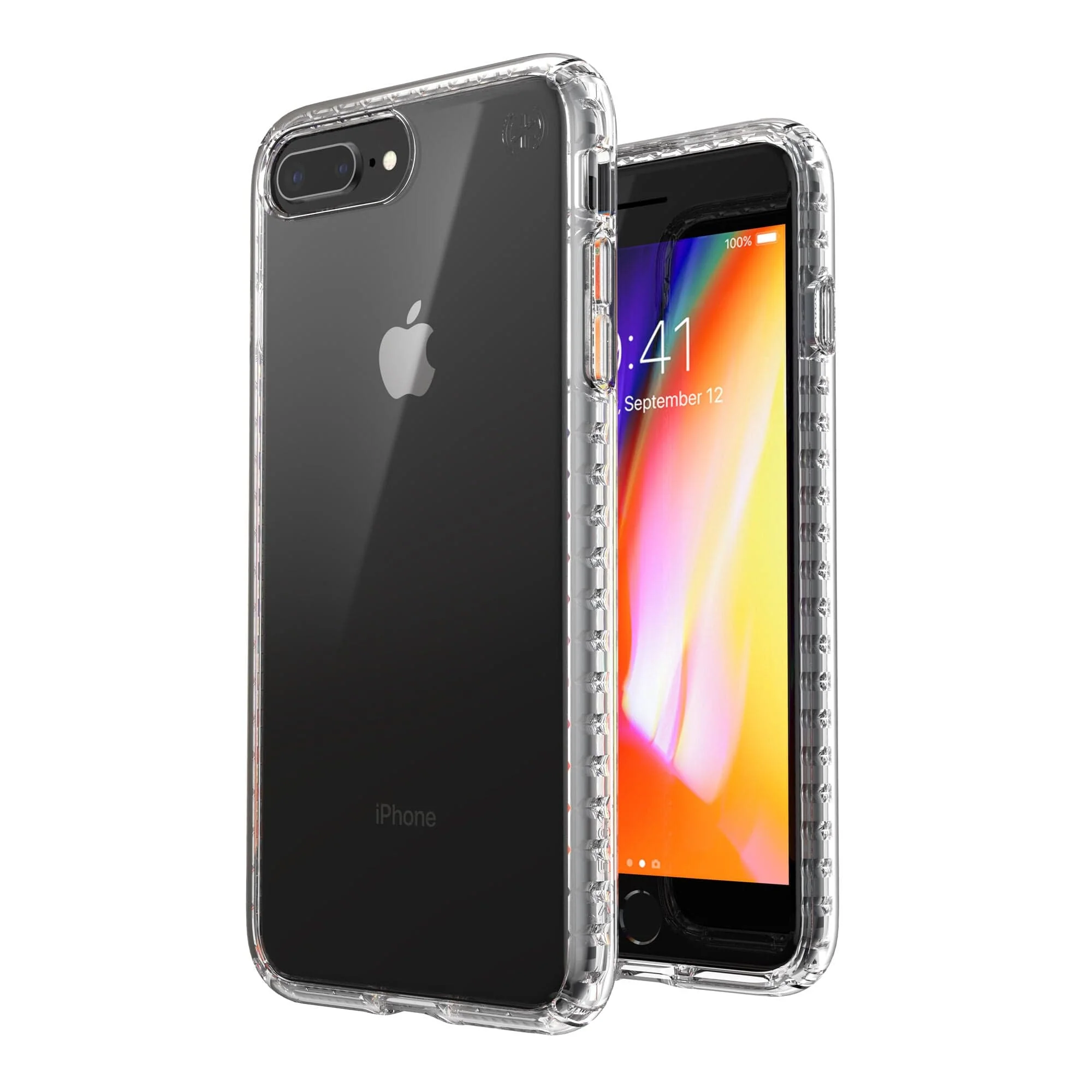 Presidio Perfect-Clear with Impact Geometry iPhone 8/7 Plus Cases - Image 3