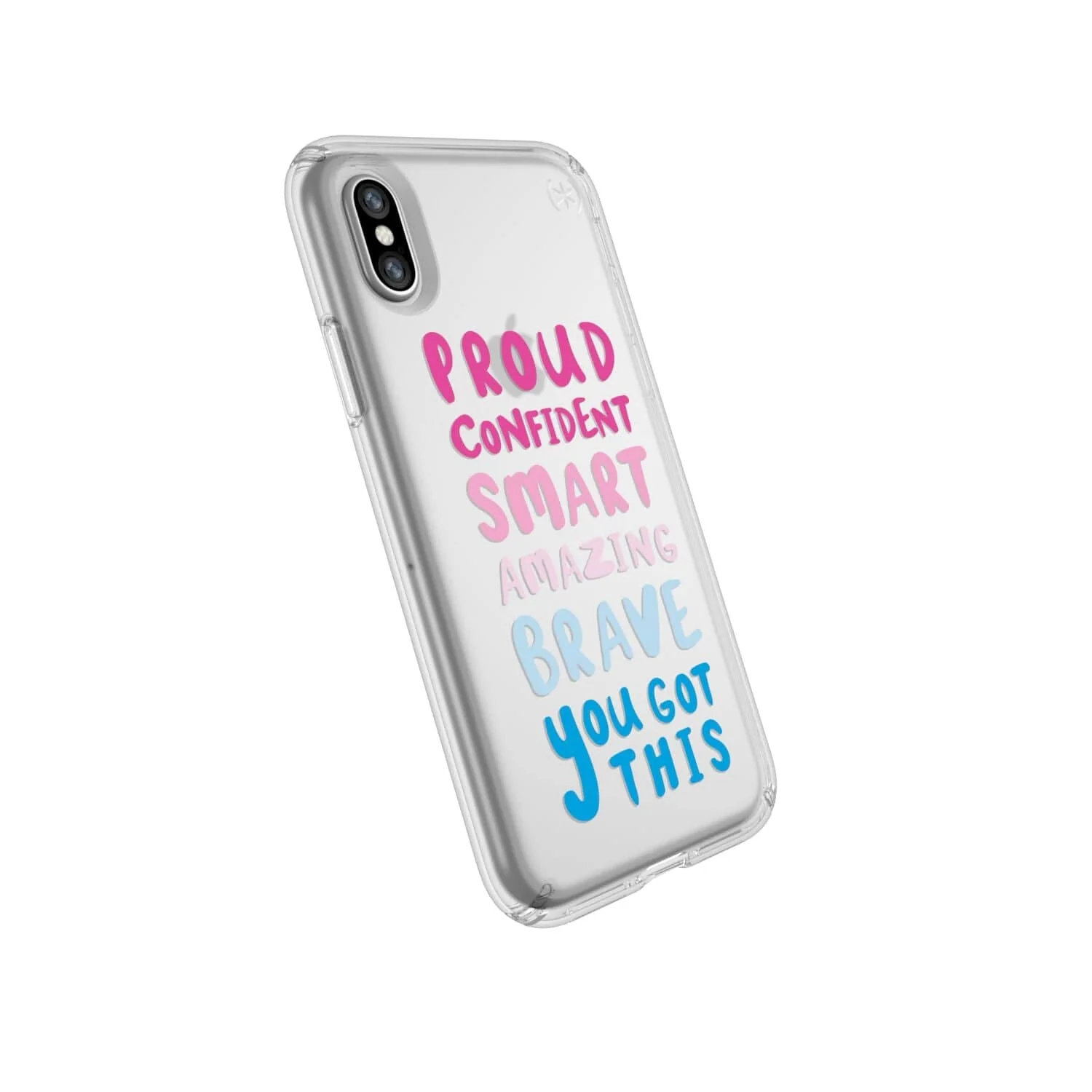 Presidio Clear + Print Crisis Text Line Edition iPhone X Cases