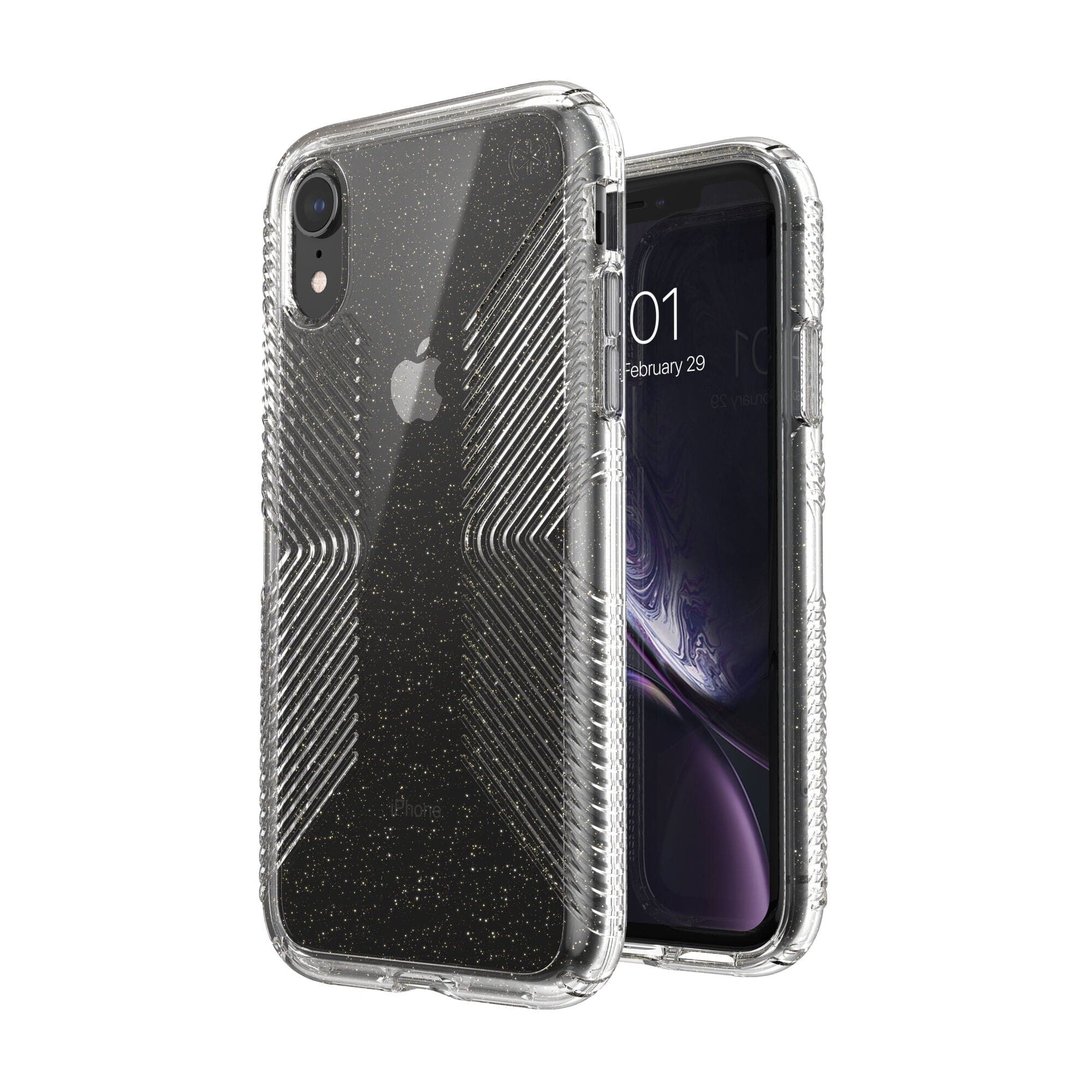Presidio Perfect-Clear Glitter + Grips iPhone XR Cases - Image 3