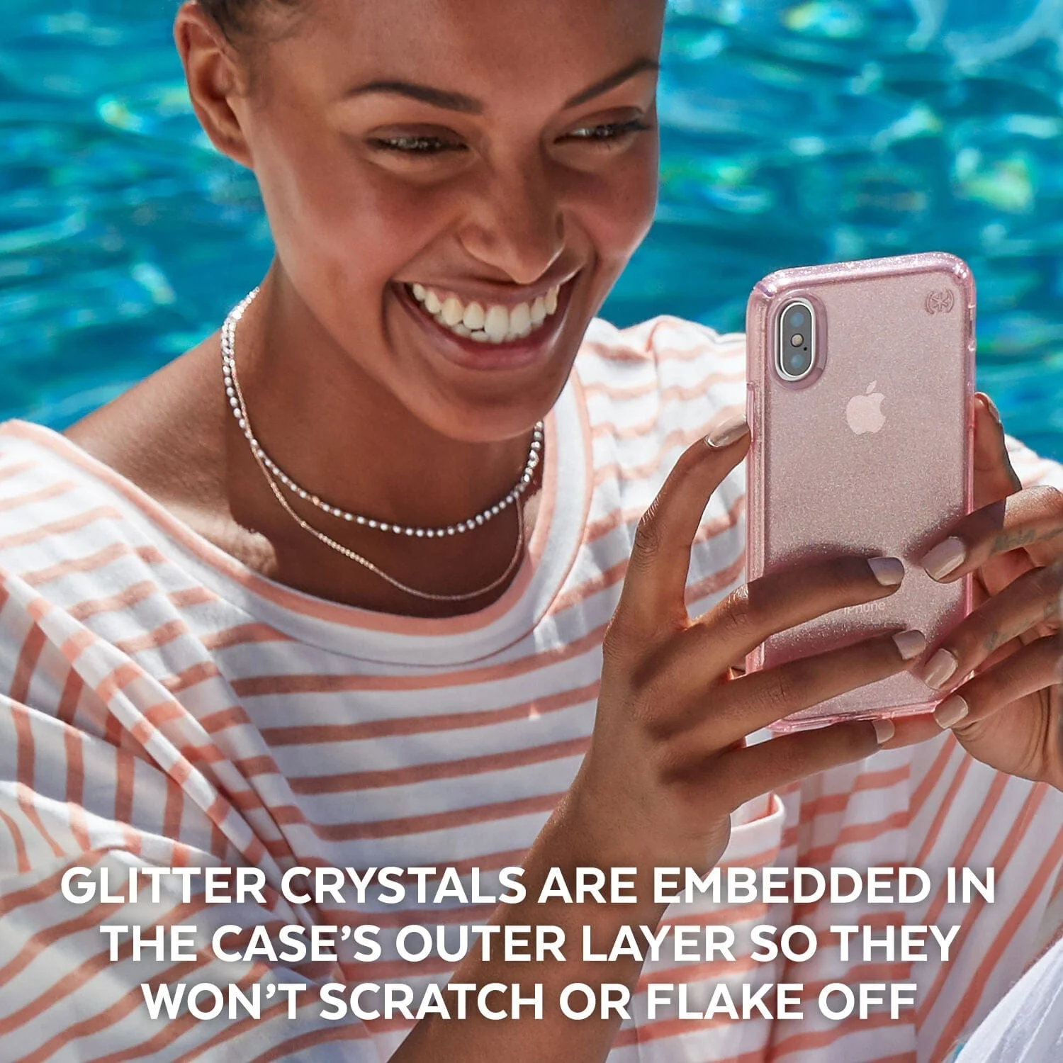 Presidio Clear + Glitter iPhone XS Max Cases - Image 6