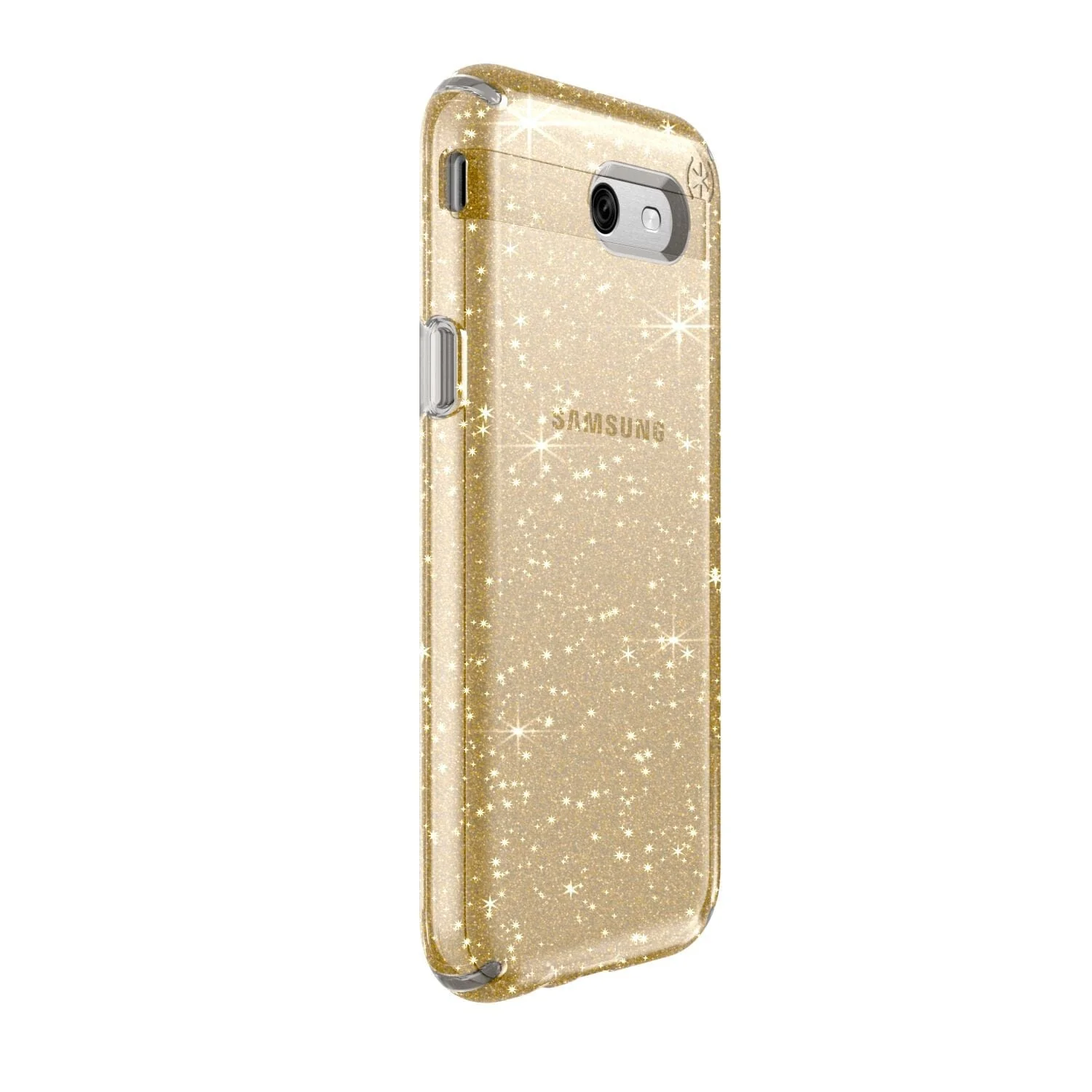 Presidio Clear + Glitter Samsung Galaxy J3 Emerge Cases - Image 3