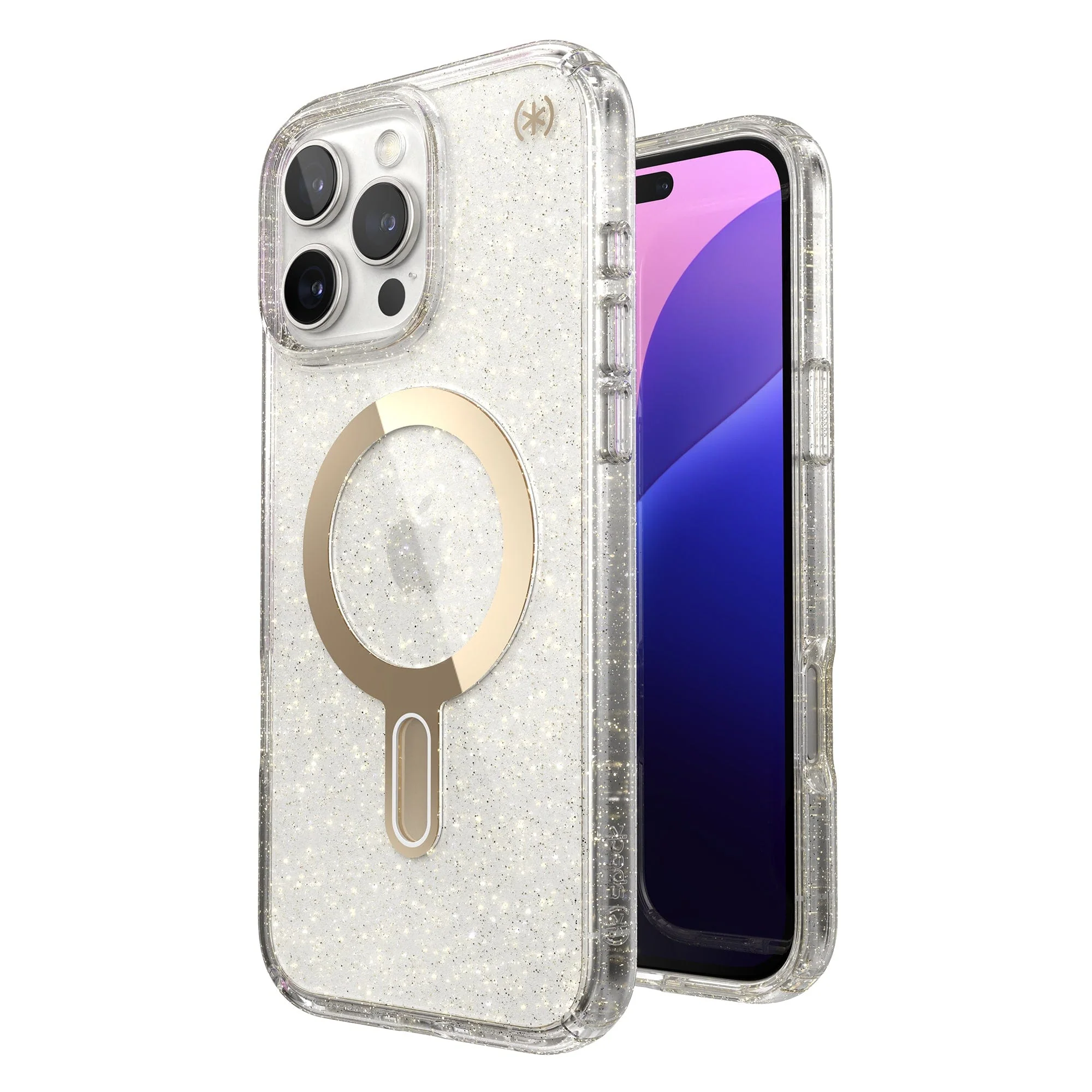 Presidio Lux Glitter MagSafe with ClickLock Apple iPhone 16 Pro Max Case - Image 9
