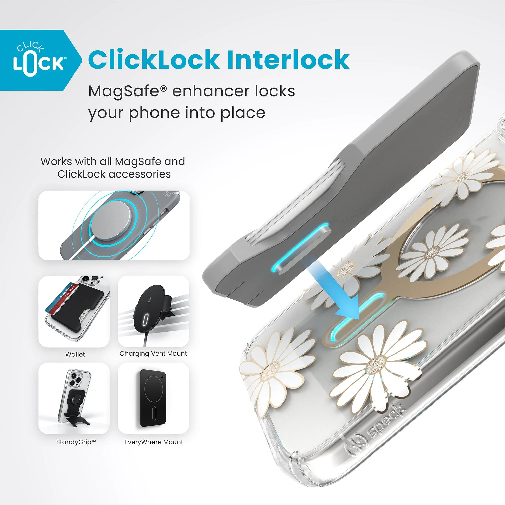 Presidio Lux MagSafe with ClickLock Apple iPhone 16 Pro Max Case - Image 2