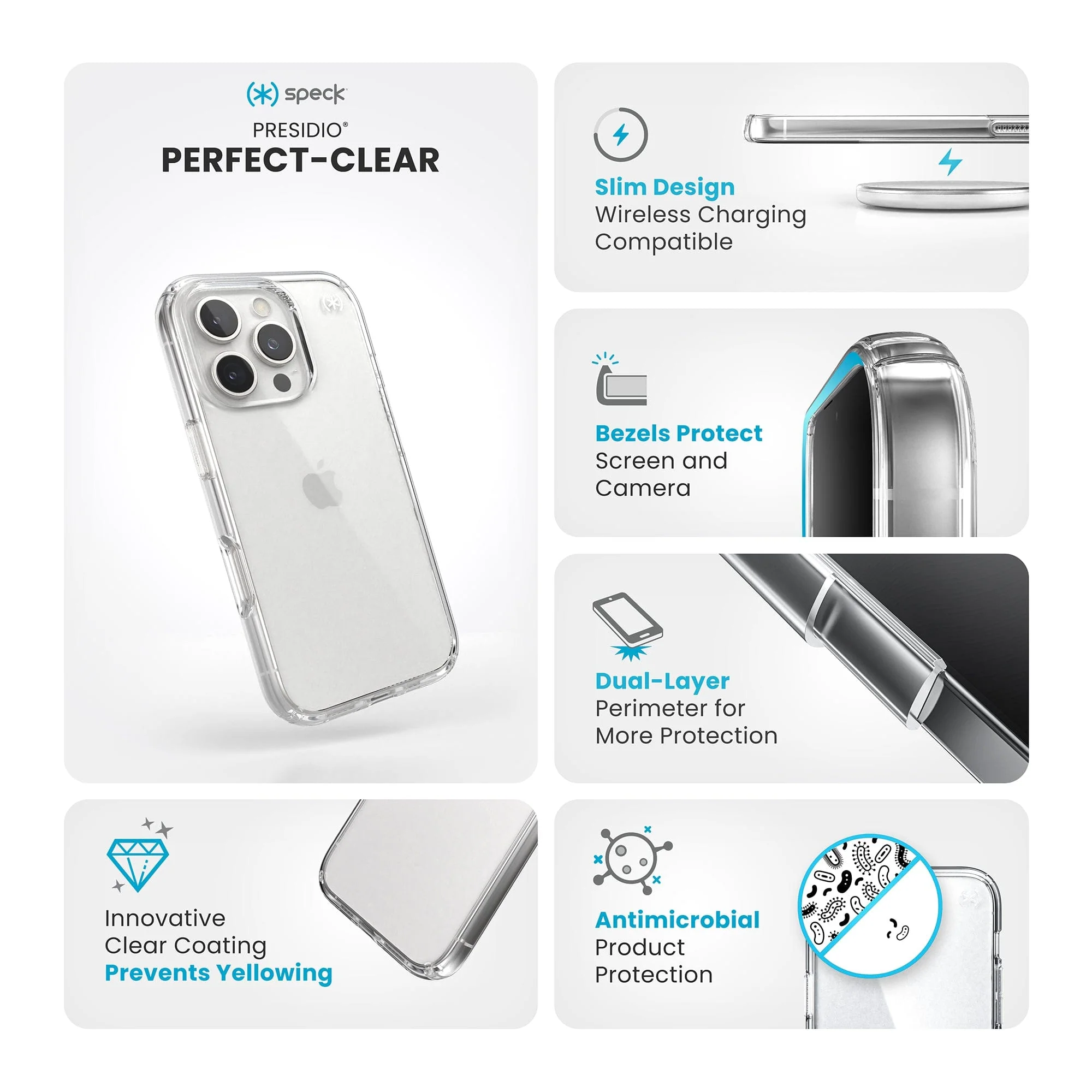 Presidio Perfect-Clear Apple iPhone 16 Pro Case - Image 10