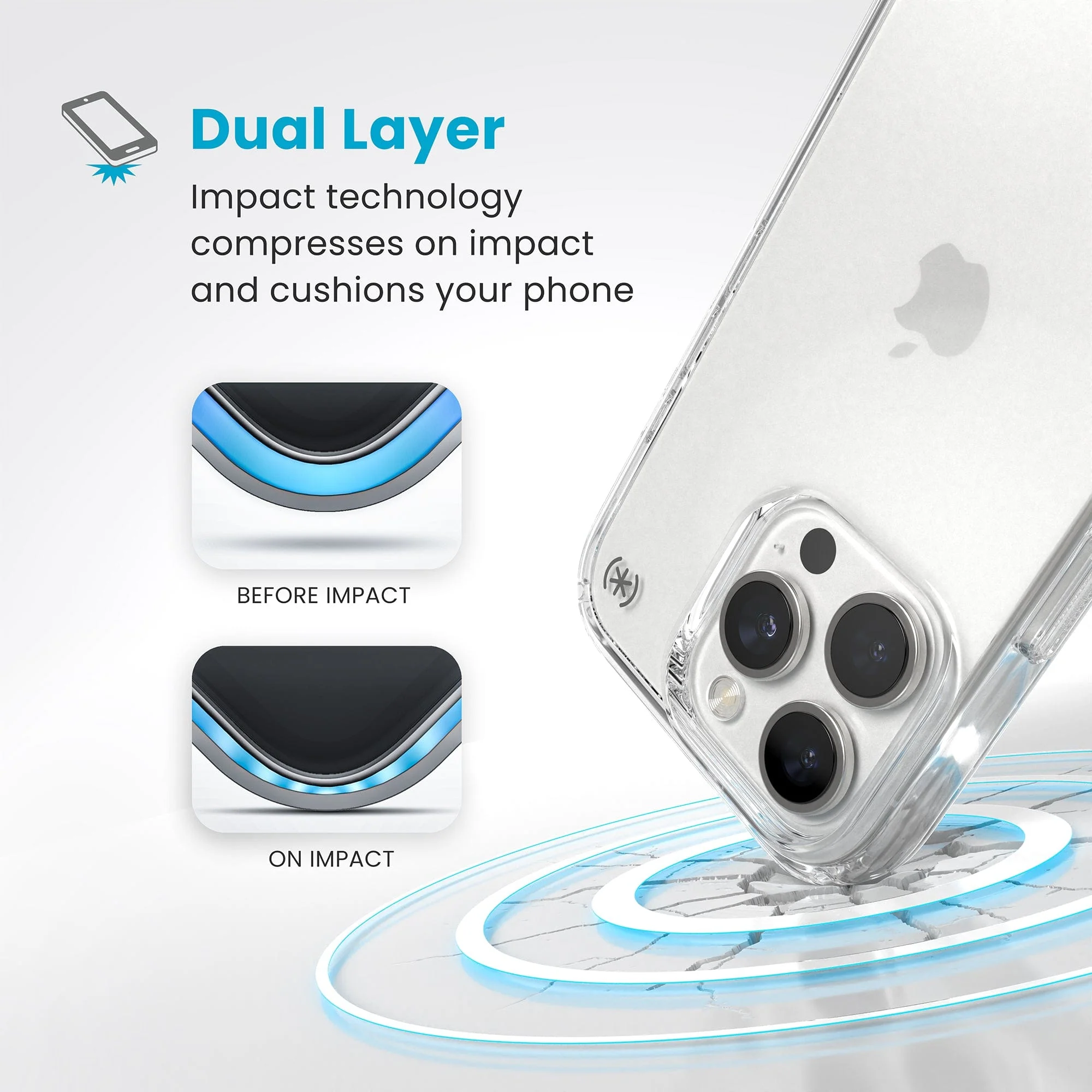 Presidio Perfect-Clear Apple iPhone 16 Pro Case - Image 3