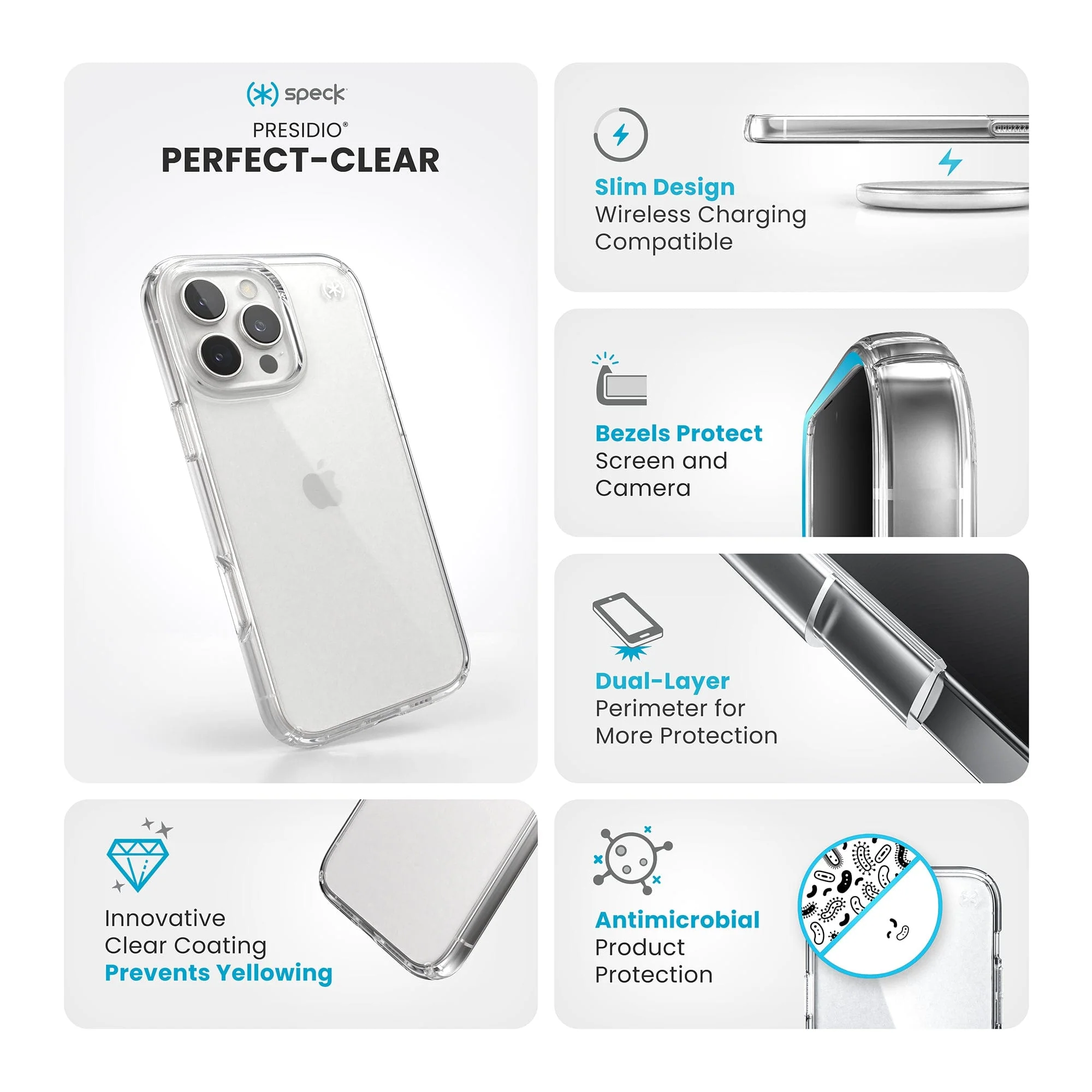 Presidio Perfect-Clear Apple iPhone 16 Pro Max Case - Image 10