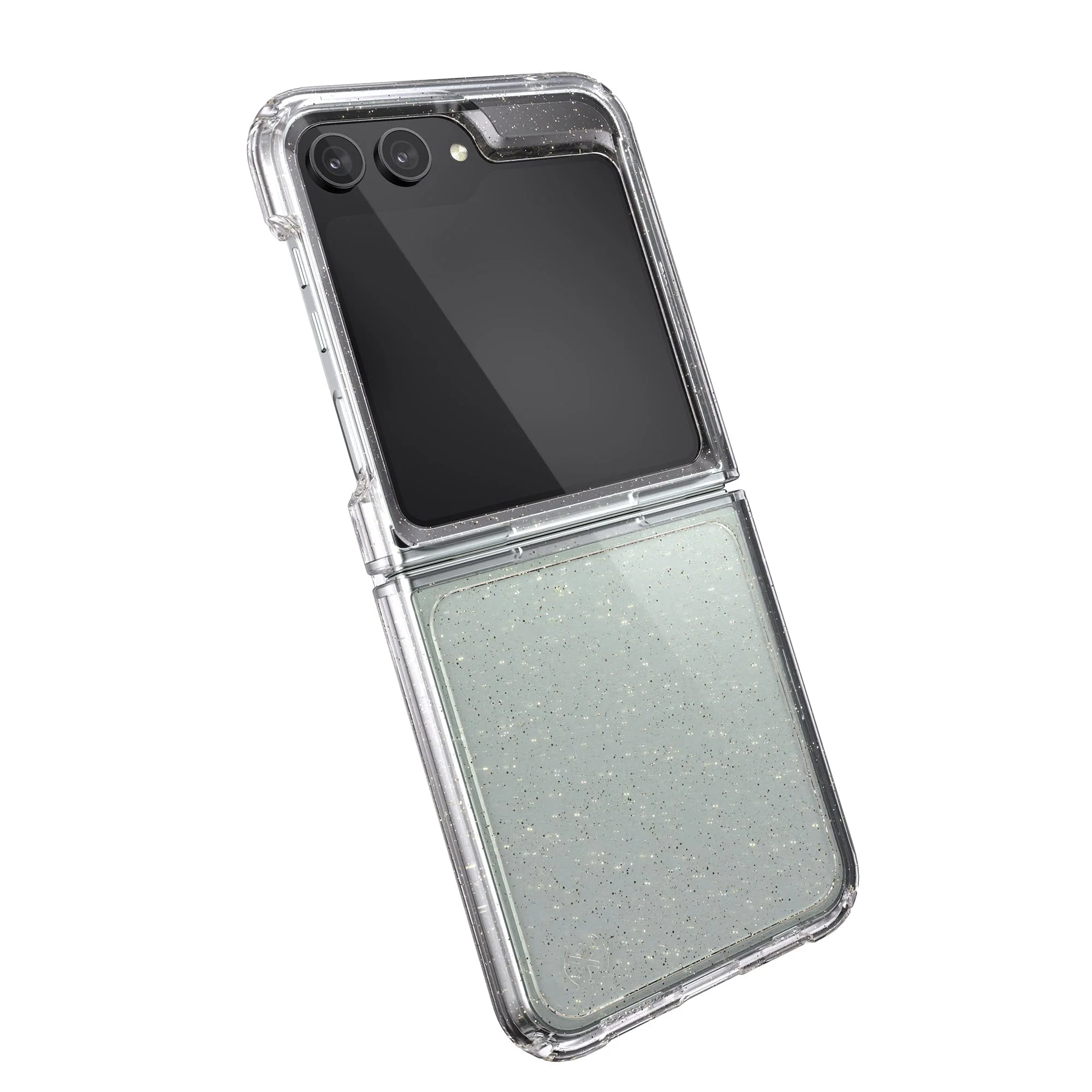 Presidio Perfect-Clear Fold Glitter Galaxy Z Flip5 Cases