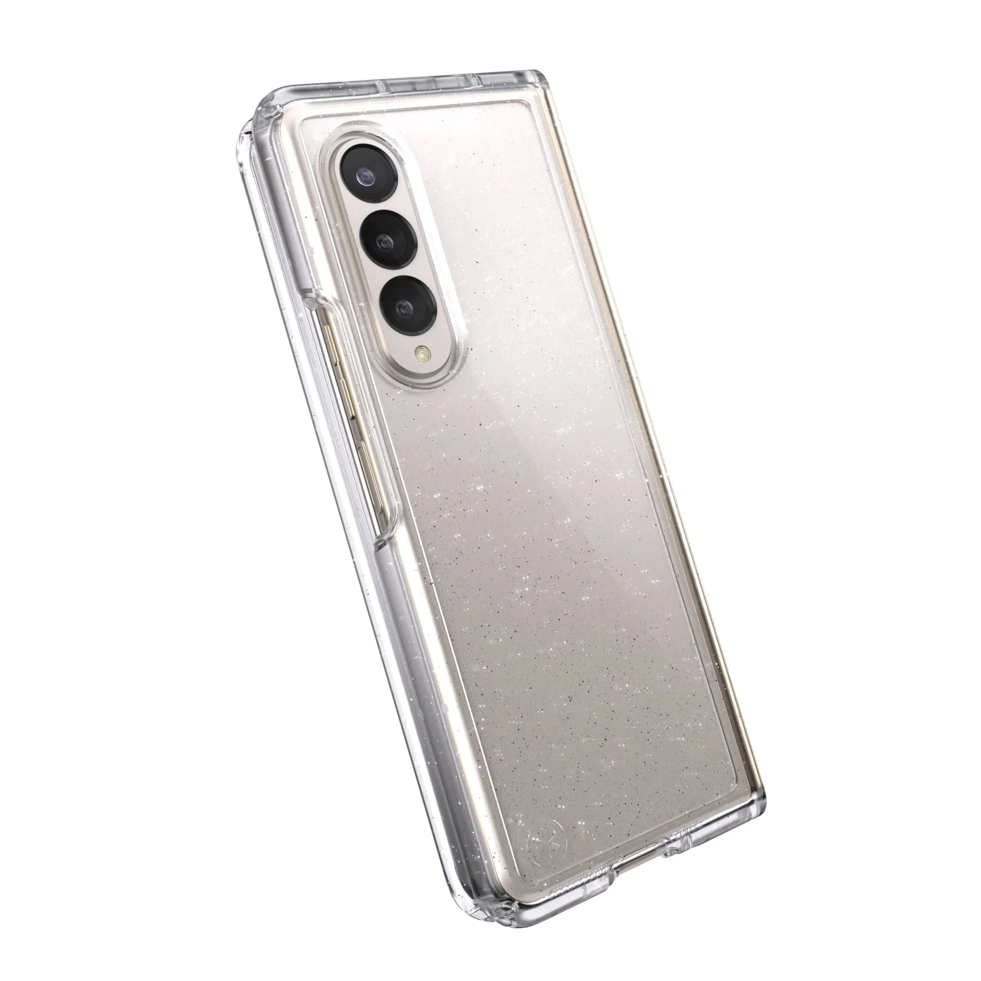 Presidio Perfect-Clear Fold Glitter Galaxy Z Fold4 Cases