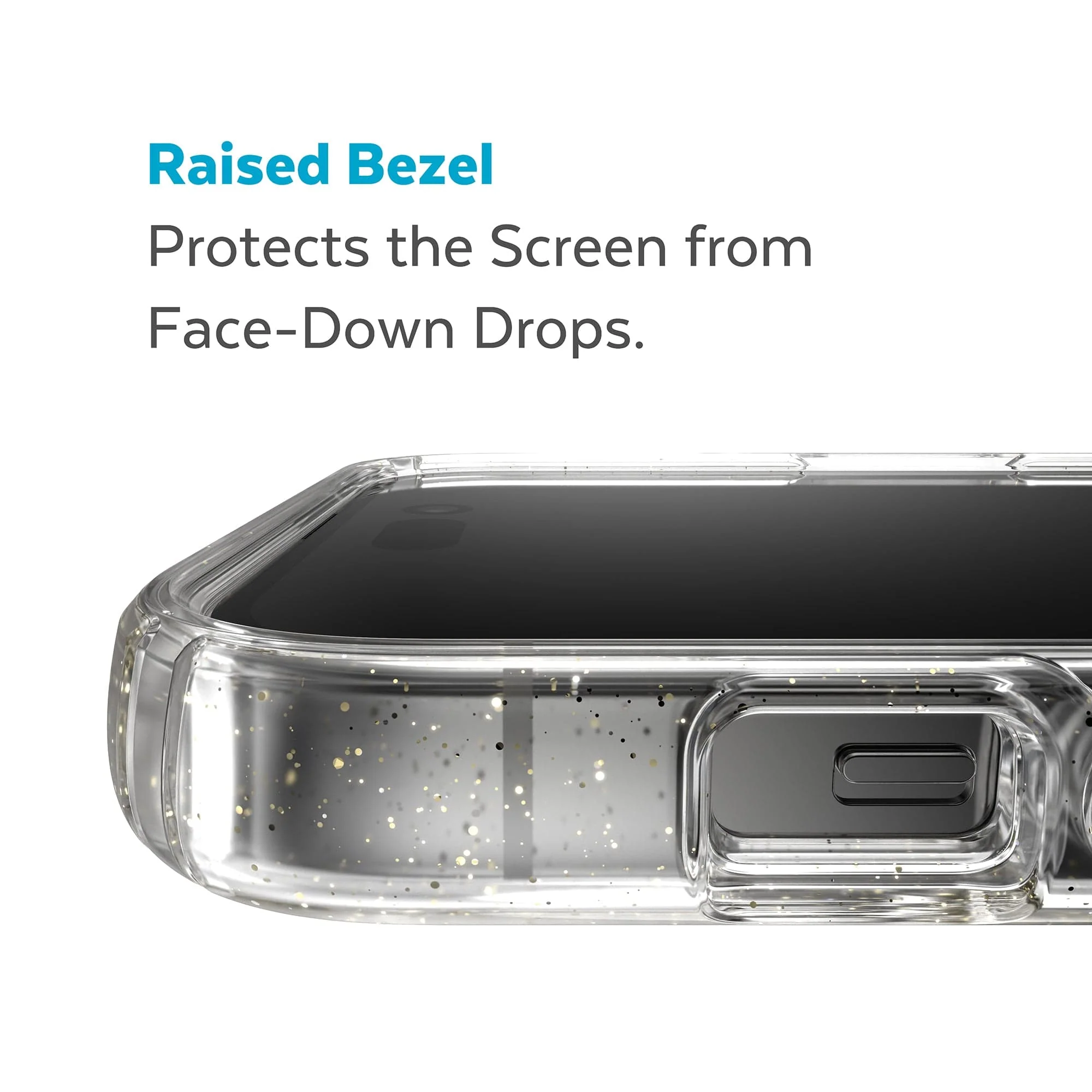 Presidio Perfect-Clear Glitter iPhone 14 Pro Max Cases - Image 4
