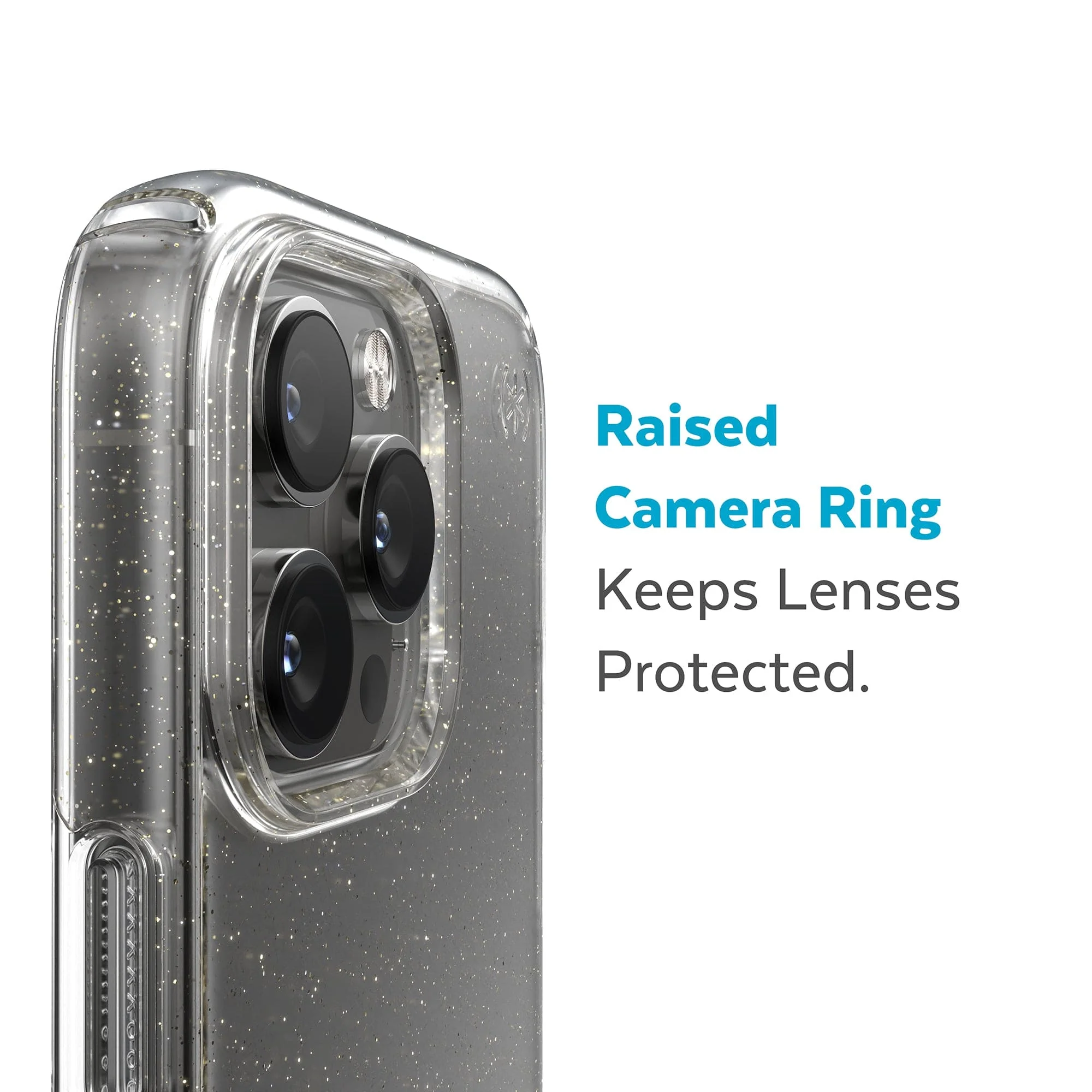 Presidio Perfect-Clear Glitter iPhone 14 Pro Max Cases - Image 5