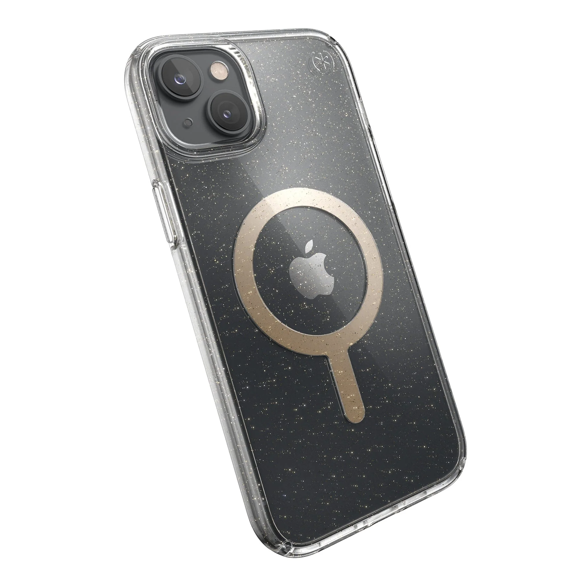 Presidio Perfect-Clear Glitter MagSafe iPhone 14 Plus Cases