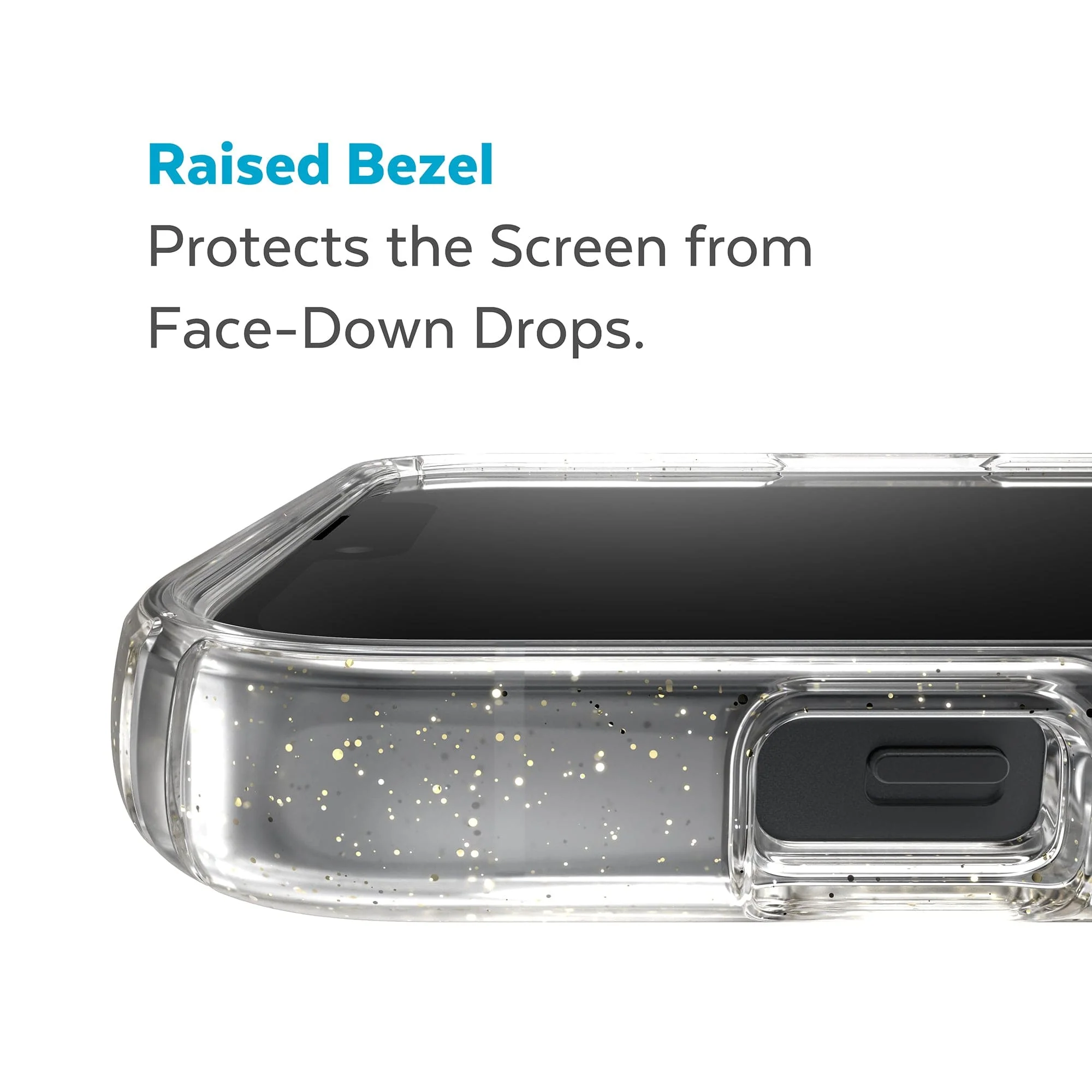 Presidio Perfect-Clear Glitter MagSafe iPhone 14 Plus Cases - Image 4