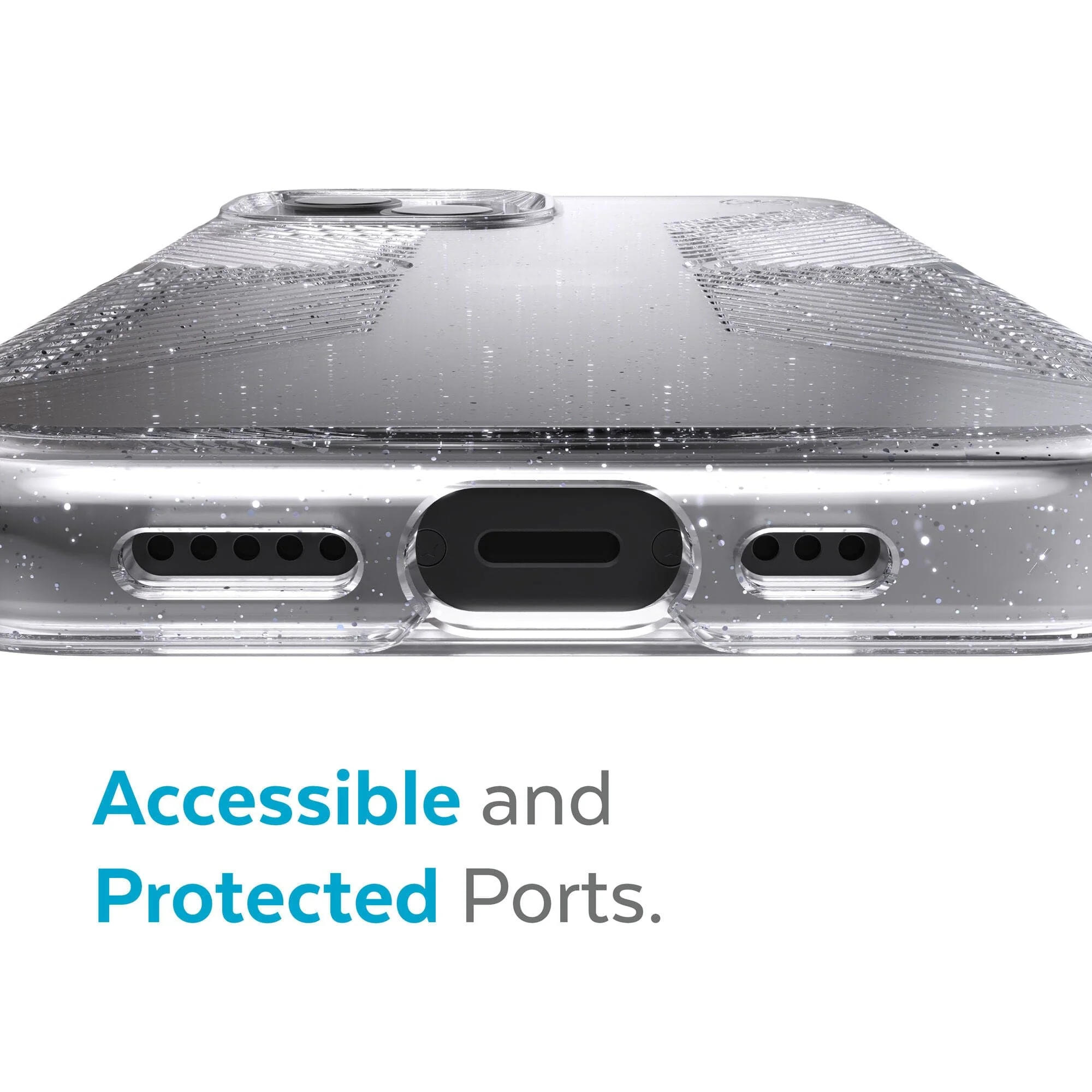 Presidio Perfect-Clear Glitter + Grips iPhone 13 Cases - Image 7