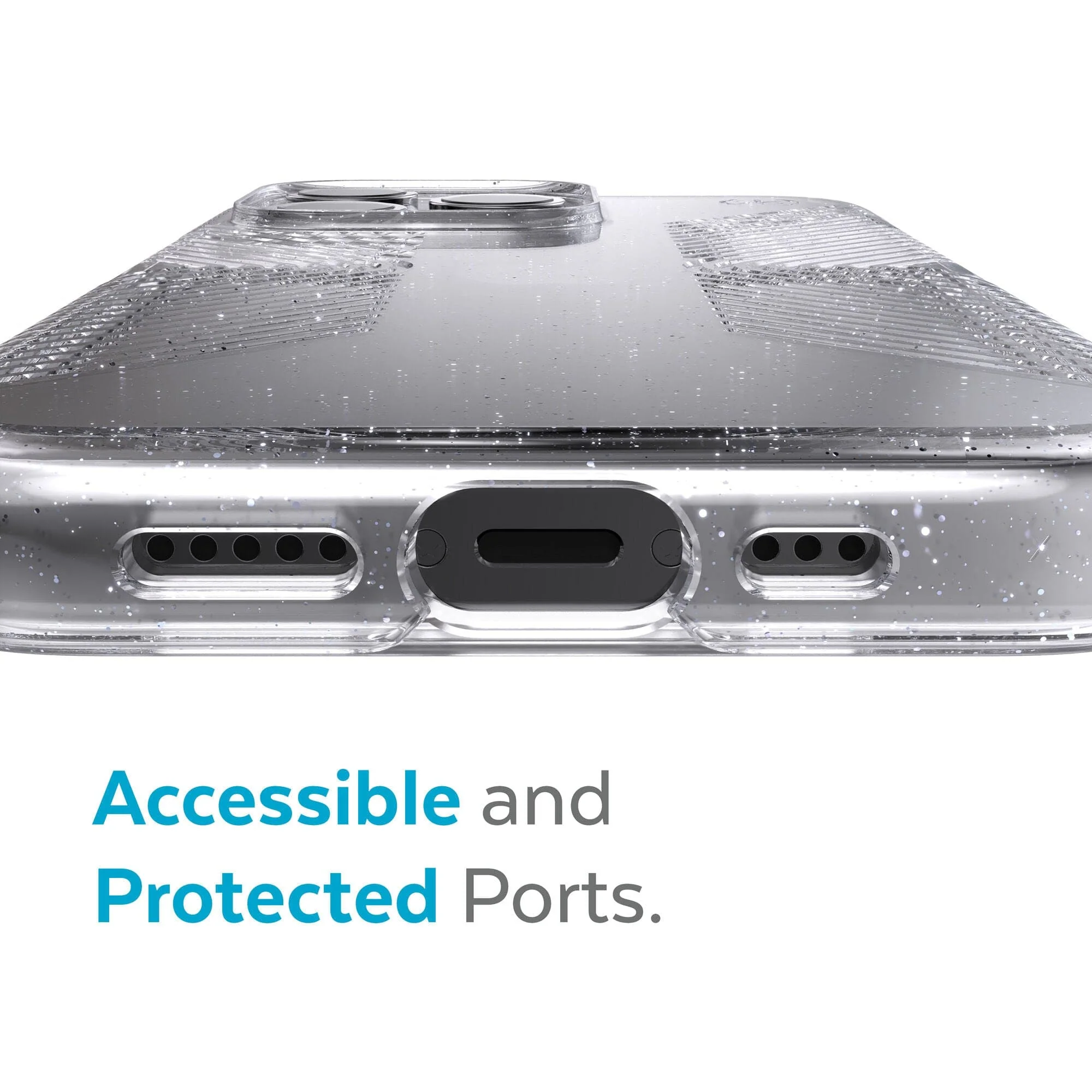 Presidio Perfect-Clear Glitter + Grips iPhone 13 Pro Max Cases - Image 7