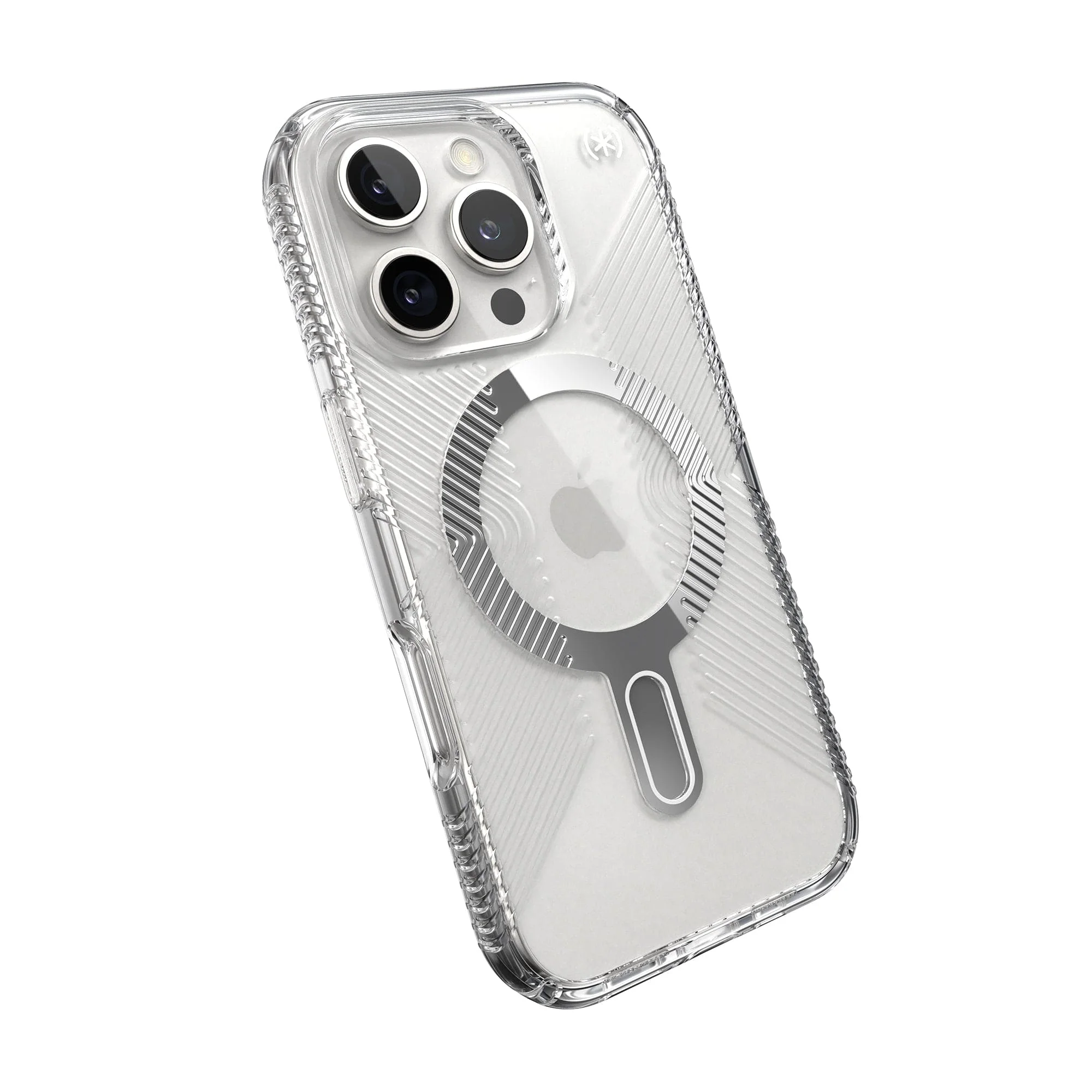 Presidio Perfect-Clear Grip MagSafe with ClickLock Apple iPhone 16 Pro Case