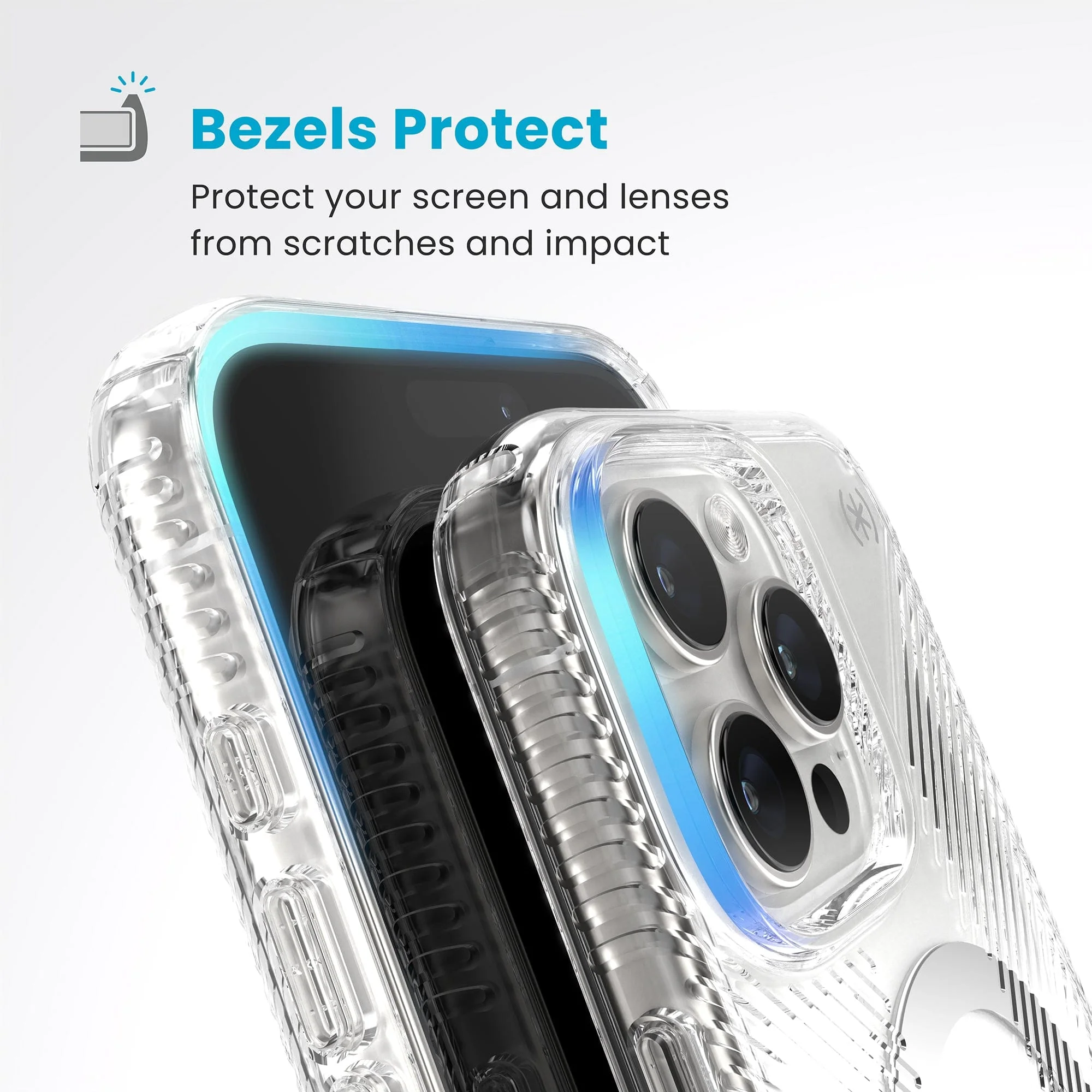 Presidio Perfect-Clear Grip MagSafe with ClickLock Apple iPhone 16 Pro Max Case - Image 5