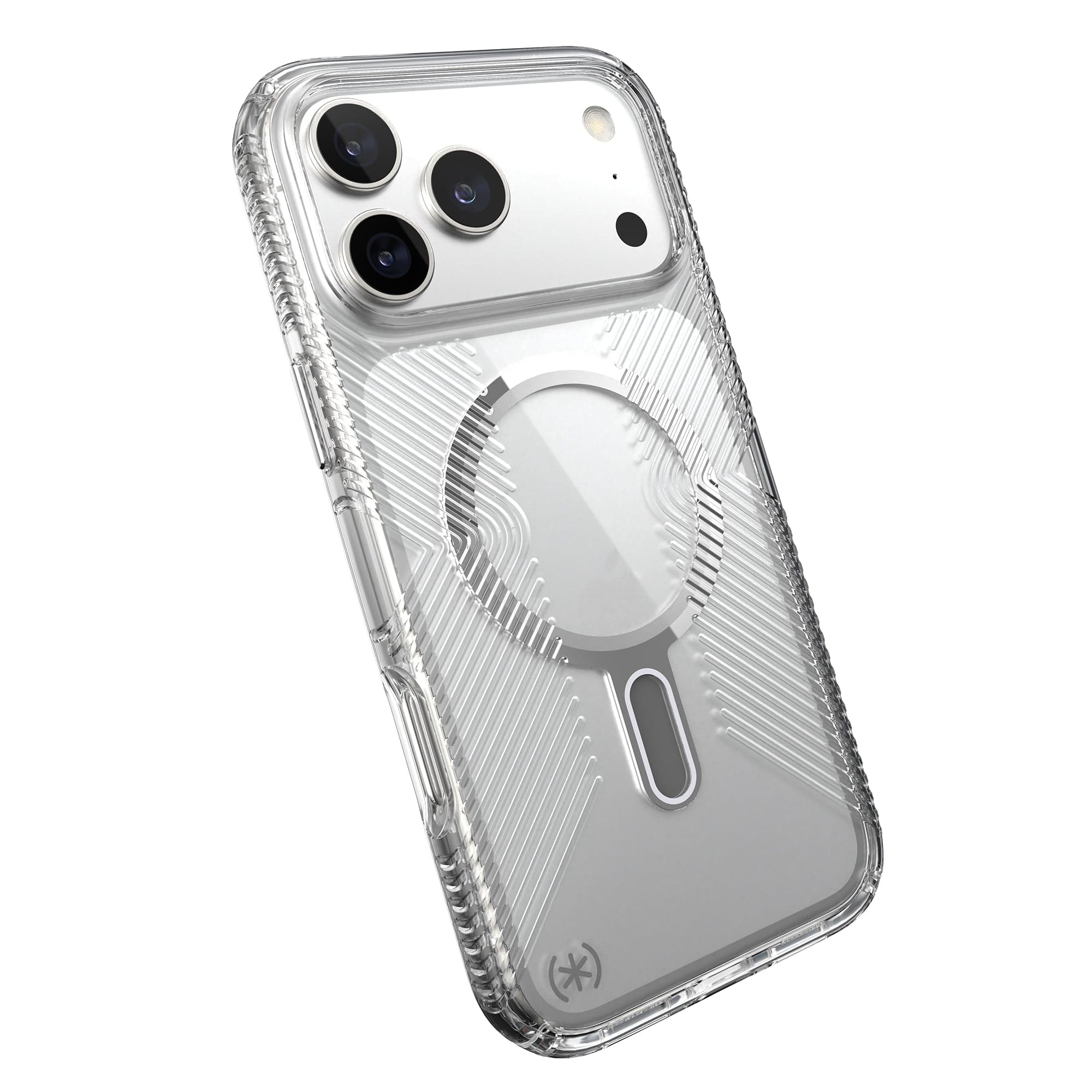 Presidio Perfect-Clear Grip MagSafe with ClickLock Apple iPhone 17 Pro Max Case