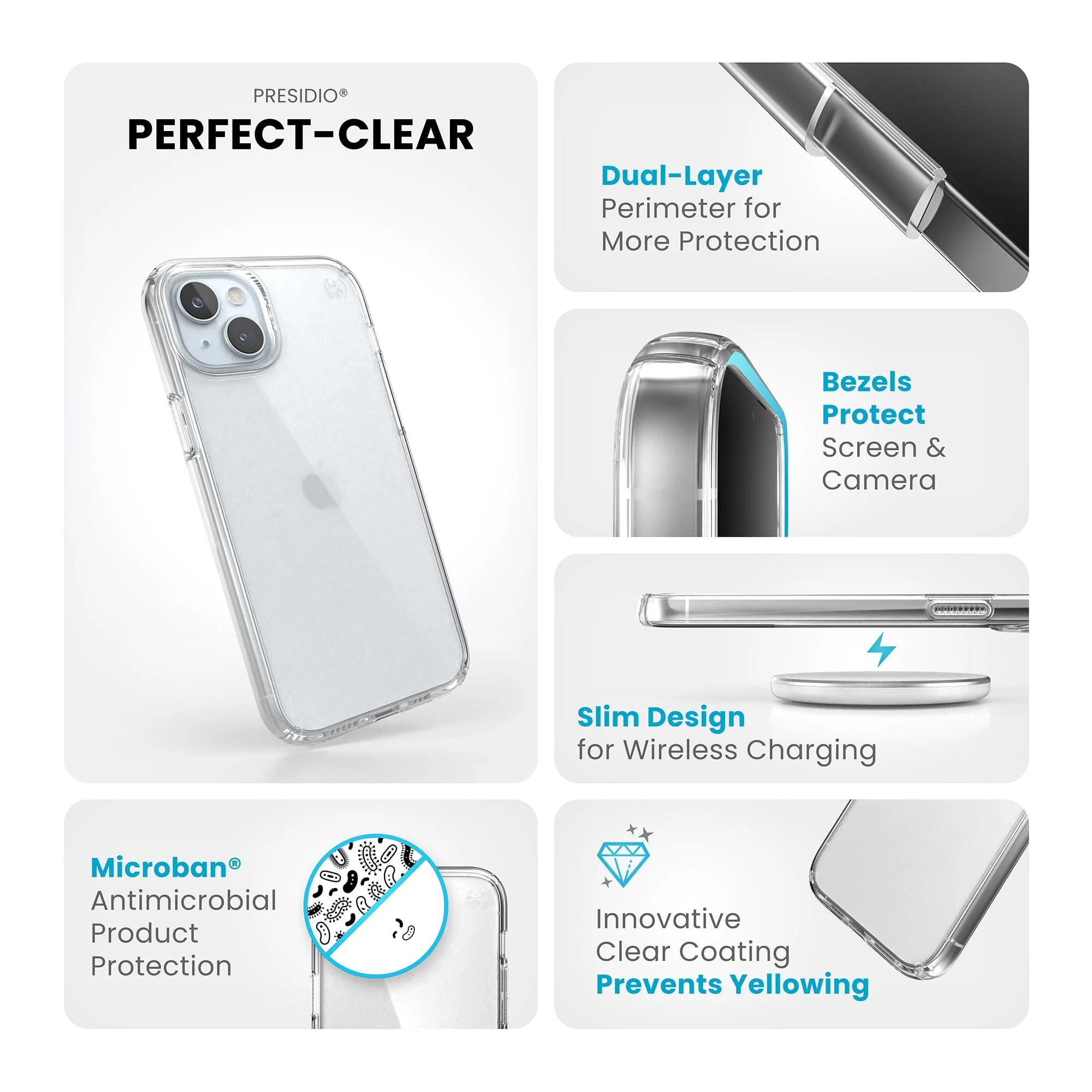 Presidio Perfect-Clear iPhone 15 Plus Cases - Image 9