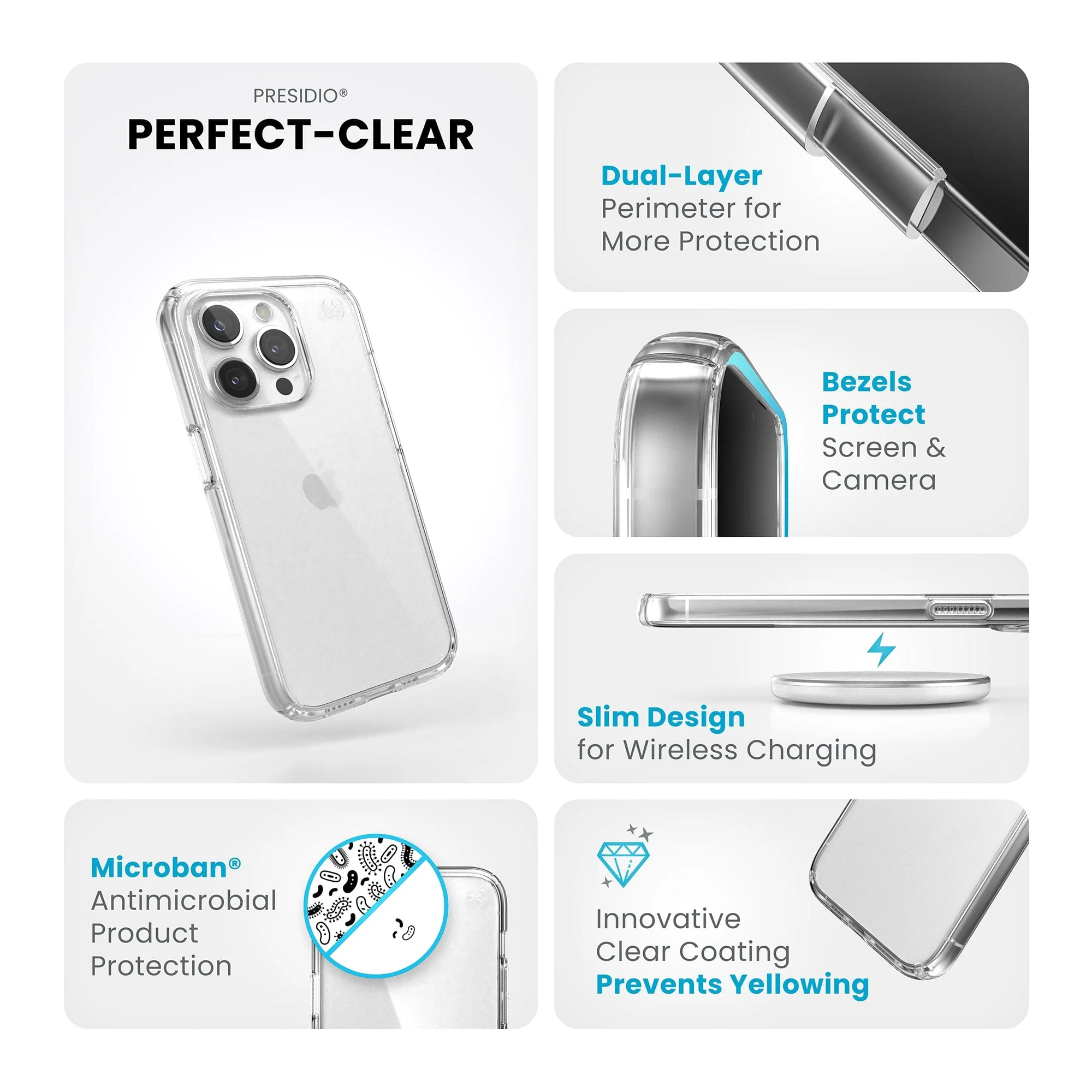 Presidio Perfect-Clear iPhone 15 Pro Cases - Image 9
