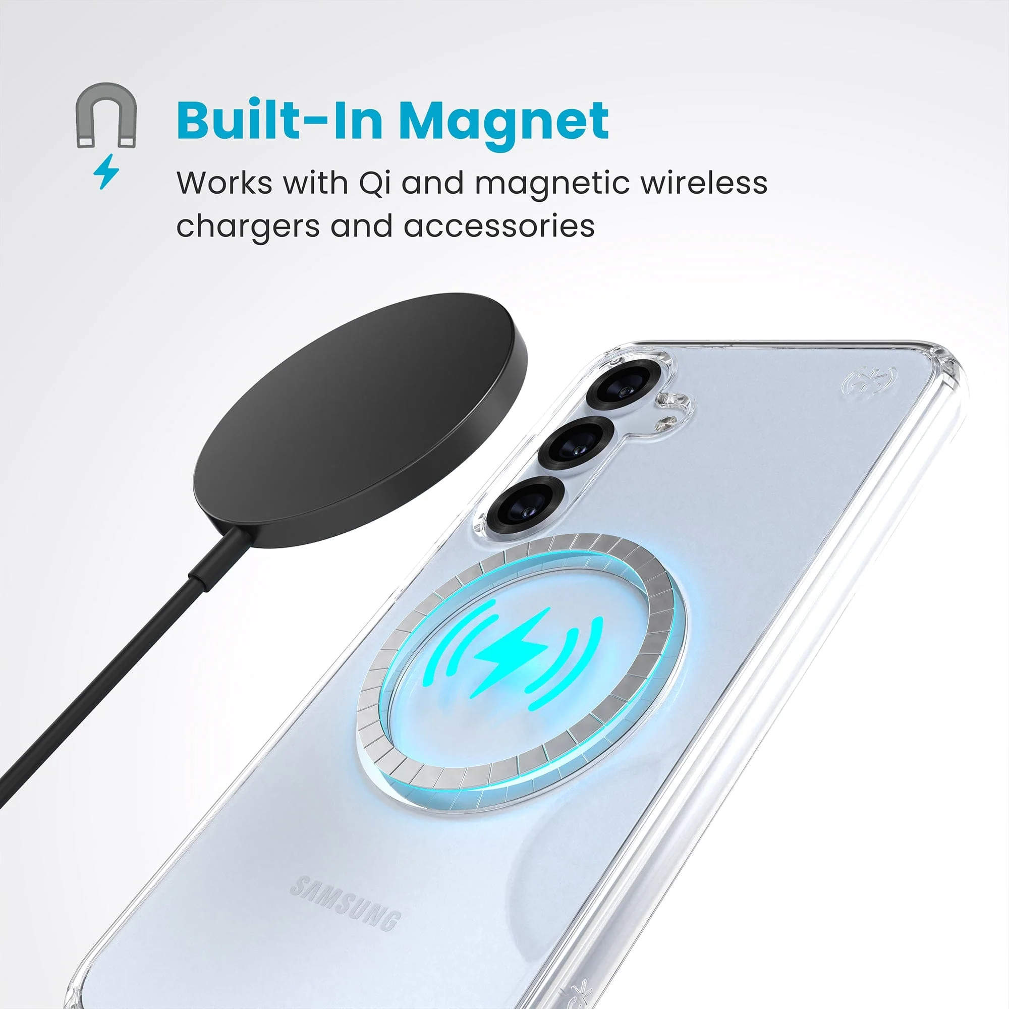 Presidio Perfect-Clear Magnet Samsung Galaxy S25+ Cases - Image 2