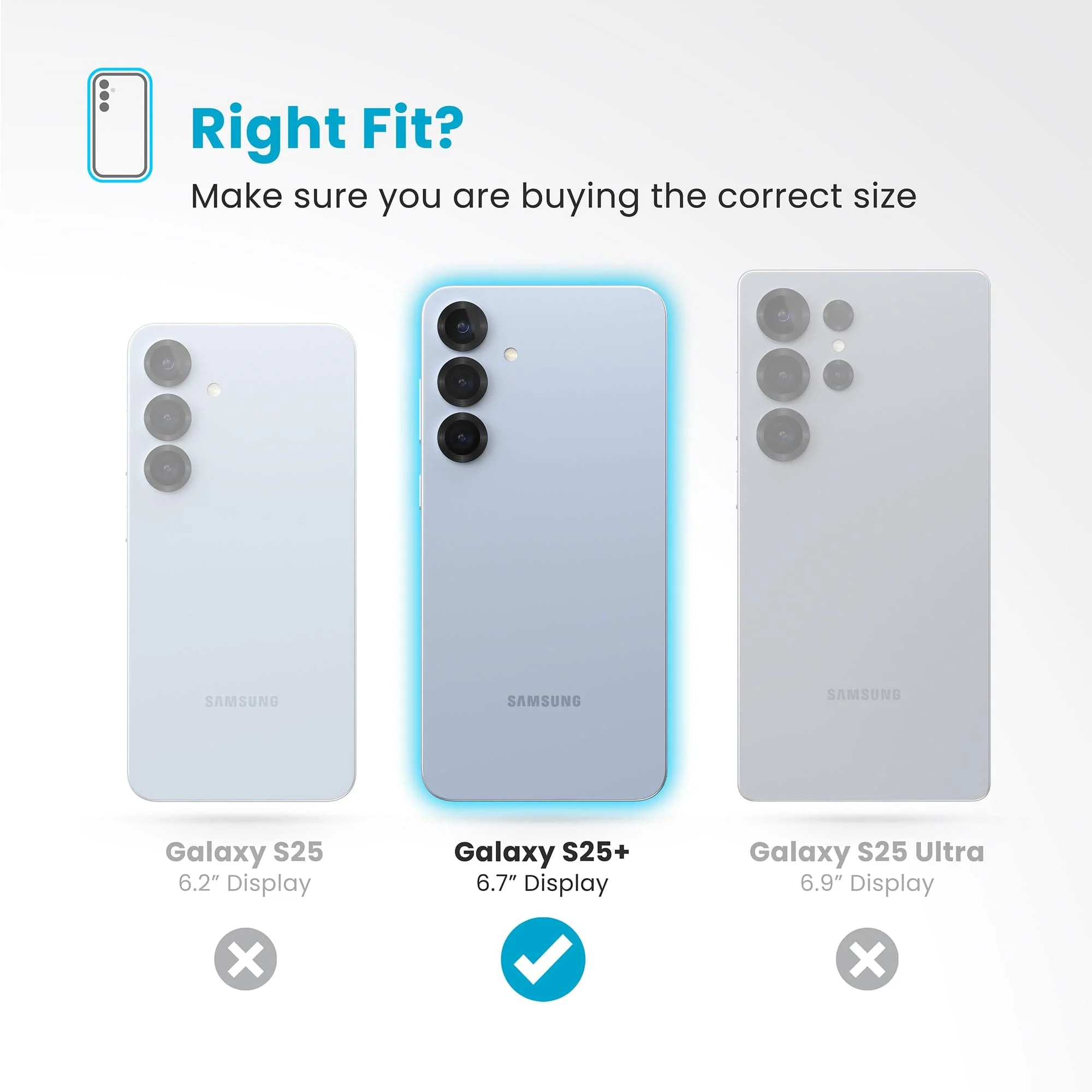 Presidio Perfect-Clear Magnet Samsung Galaxy S25+ Cases - Image 6