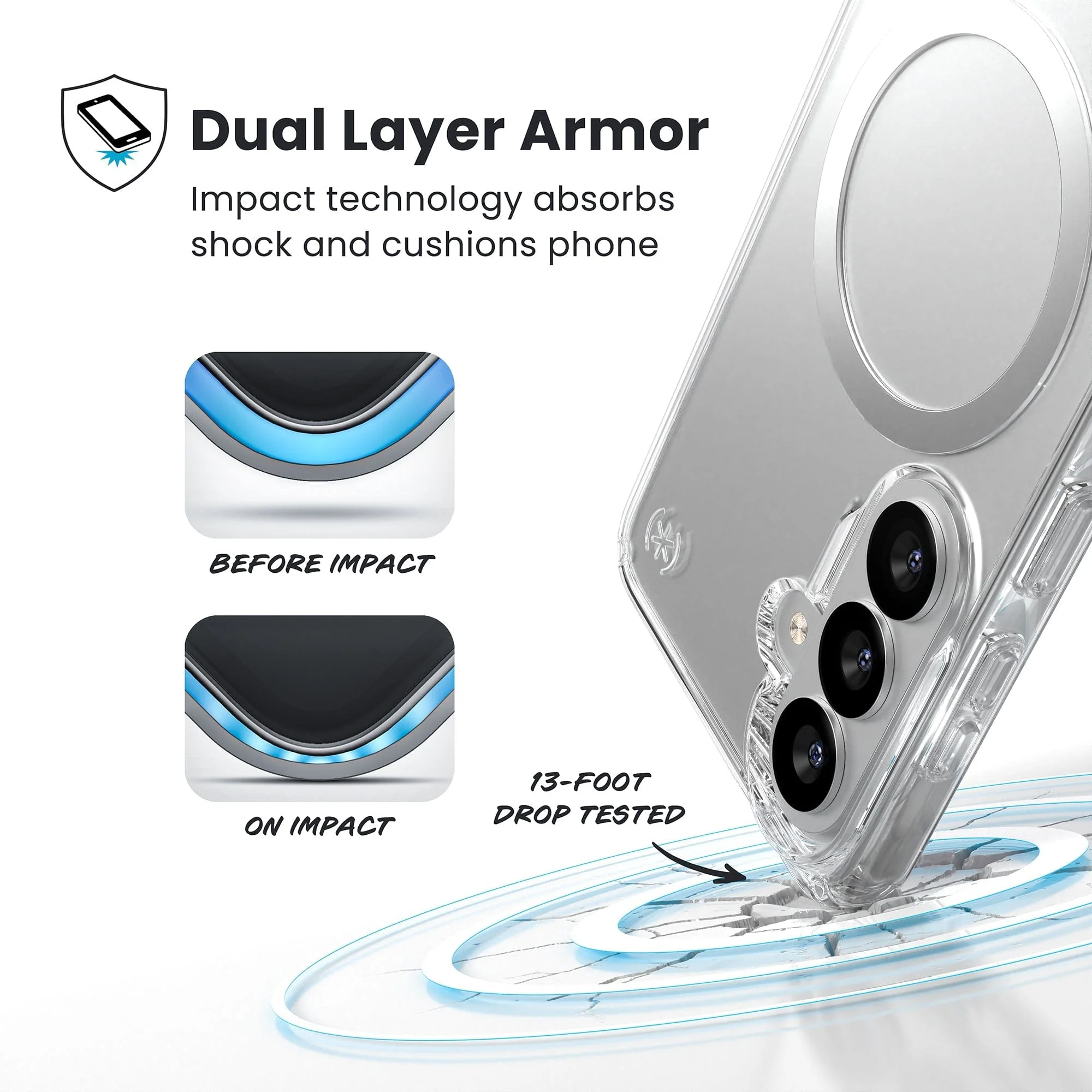 Presidio Perfect-Clear Magnet Samsung Galaxy S26 Case - Image 3