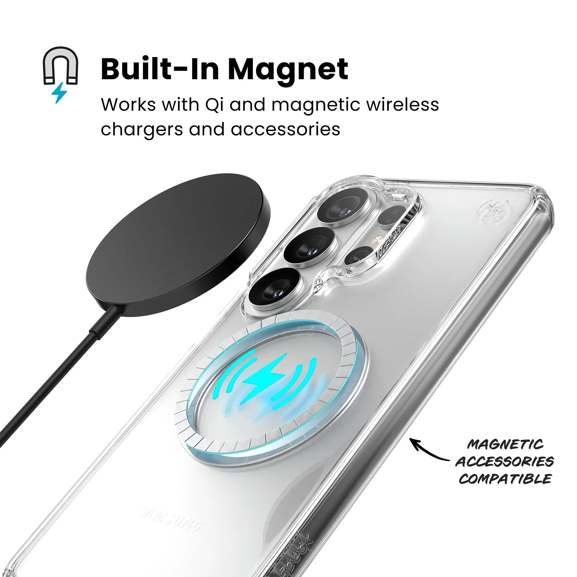 Presidio Perfect-Clear Magnet Samsung Galaxy S26 Ultra Case - Image 2