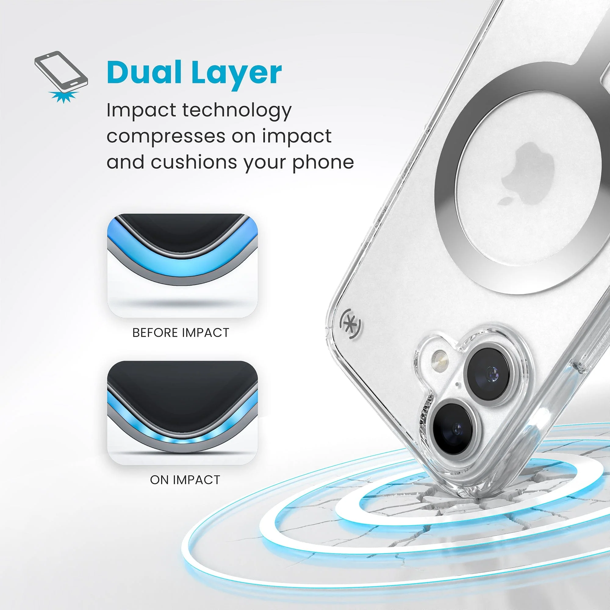 Presidio Perfect-Clear MagSafe Apple iPhone 16 Case - Image 3