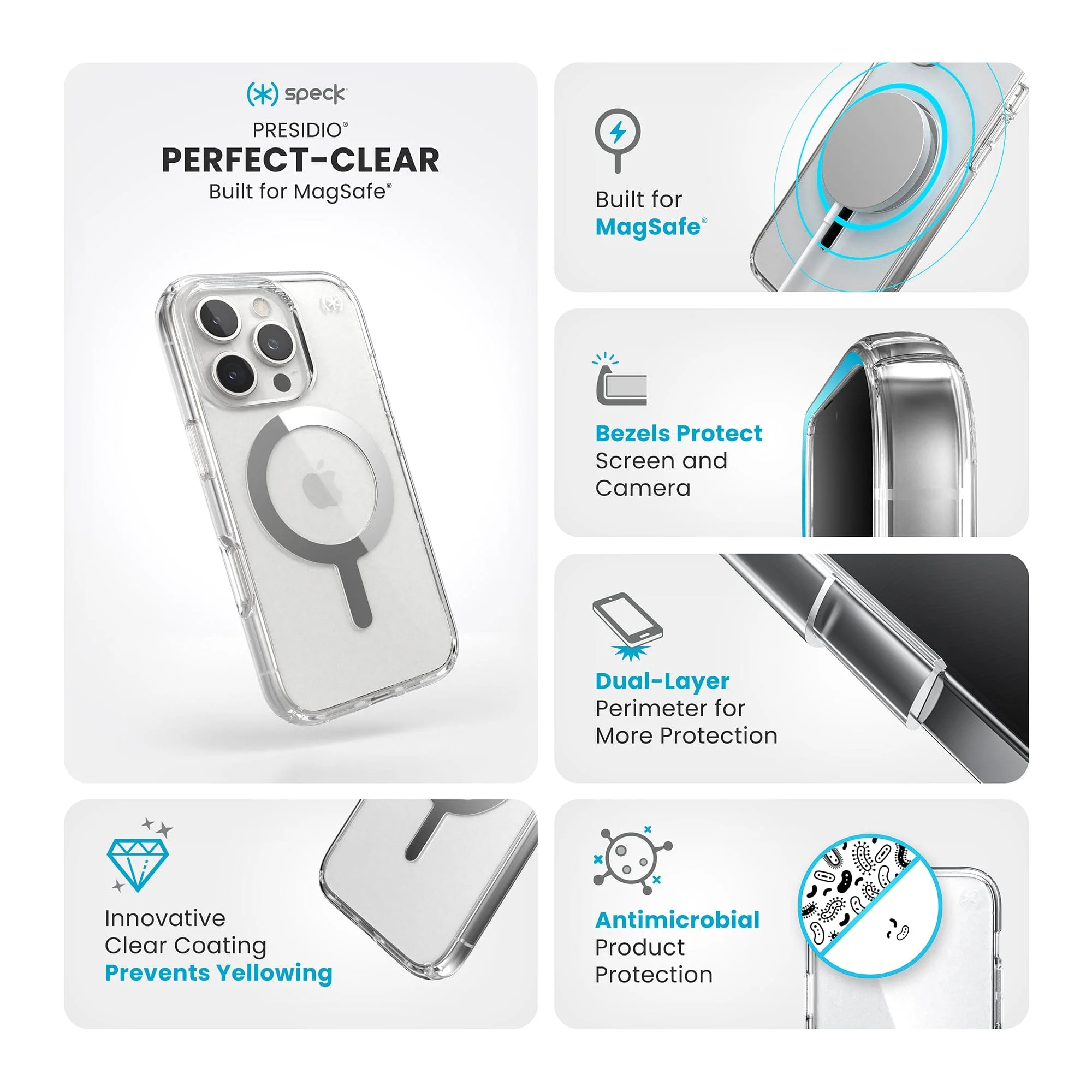 Presidio Perfect-Clear MagSafe Apple iPhone 16 Pro Case - Image 10