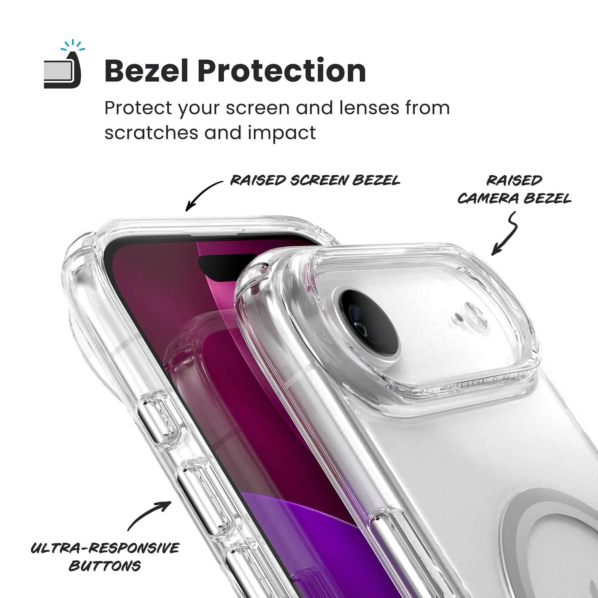 Presidio Perfect-Clear MagSafe Apple iPhone Air Case - Image 5