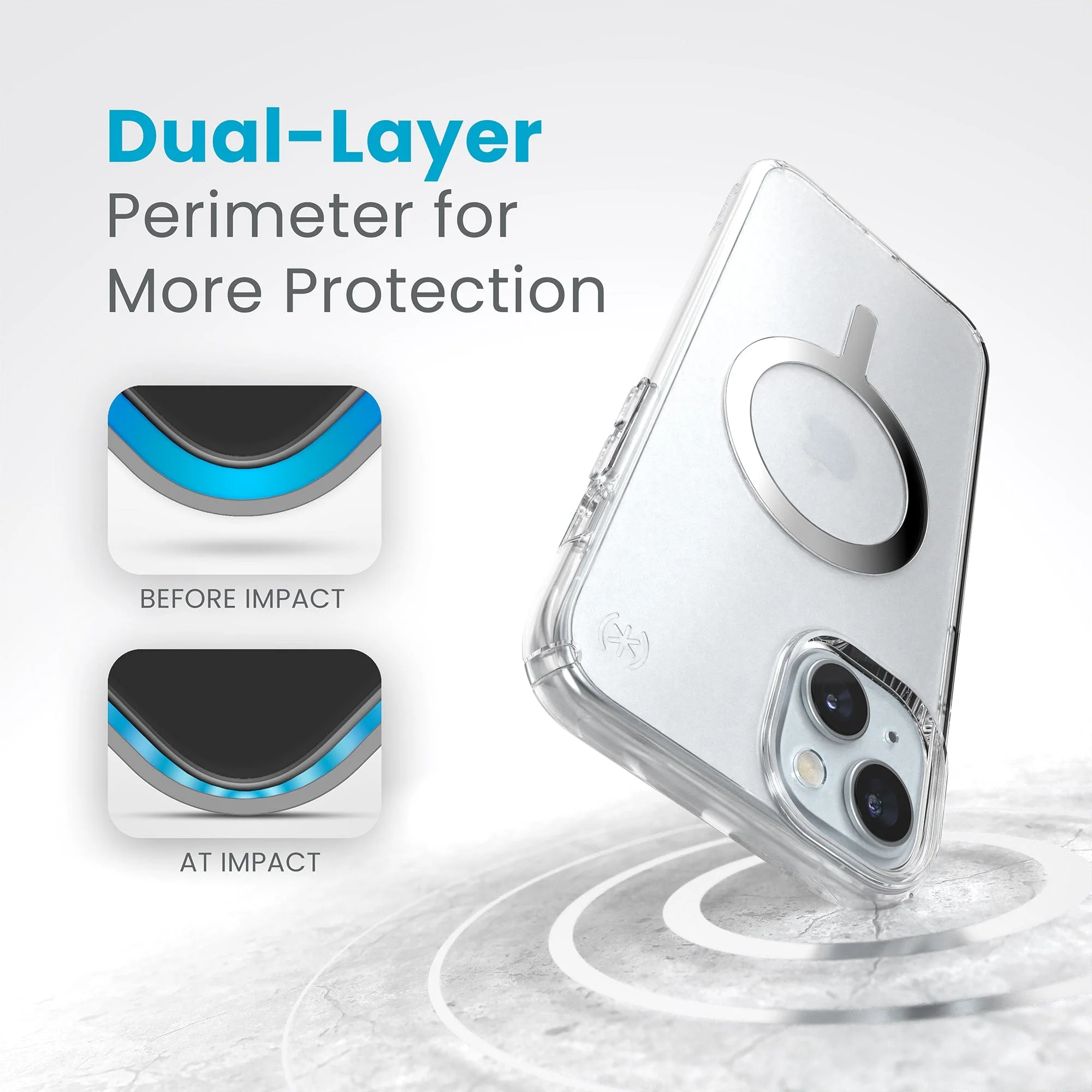 Presidio Perfect-Clear MagSafe iPhone 15 Plus Cases - Image 3