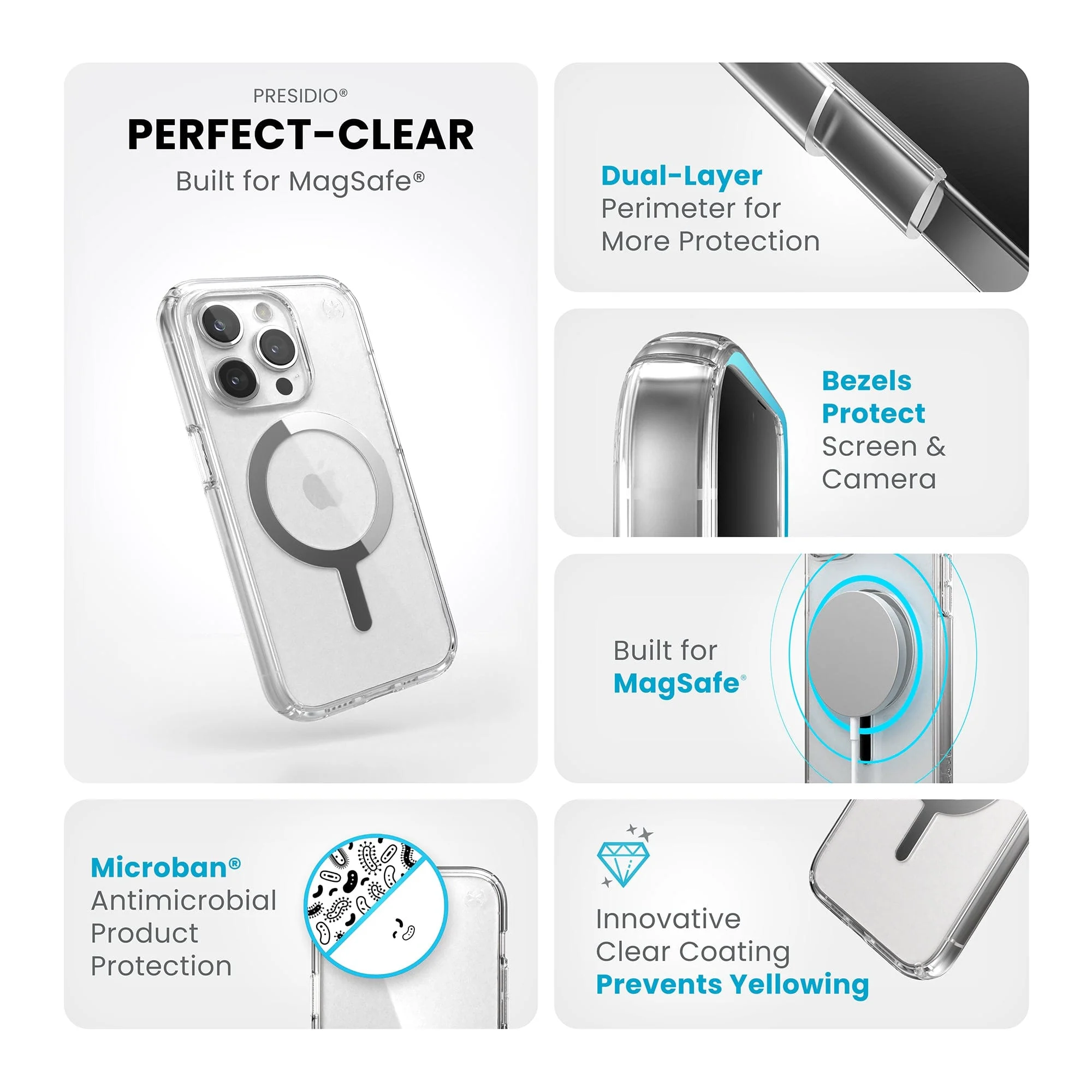 Presidio Perfect-Clear MagSafe iPhone 15 Pro Cases - Image 9