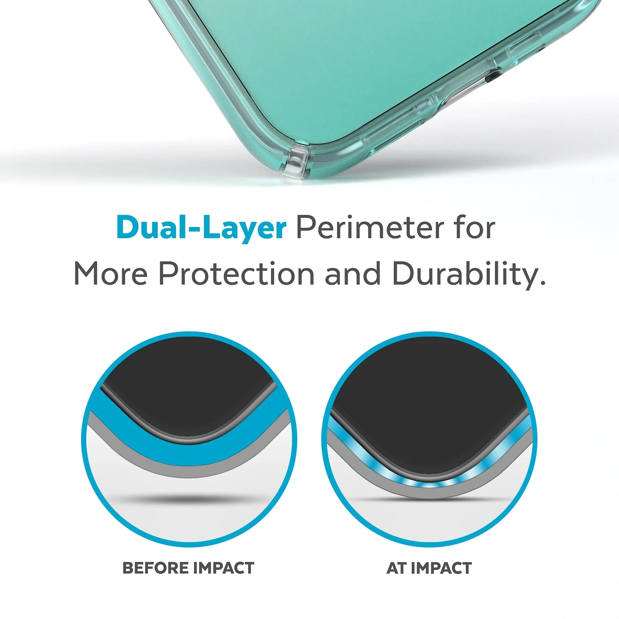 Presidio Perfect-Clear Ombre MagSafe iPhone 14 Plus Cases - Image 3