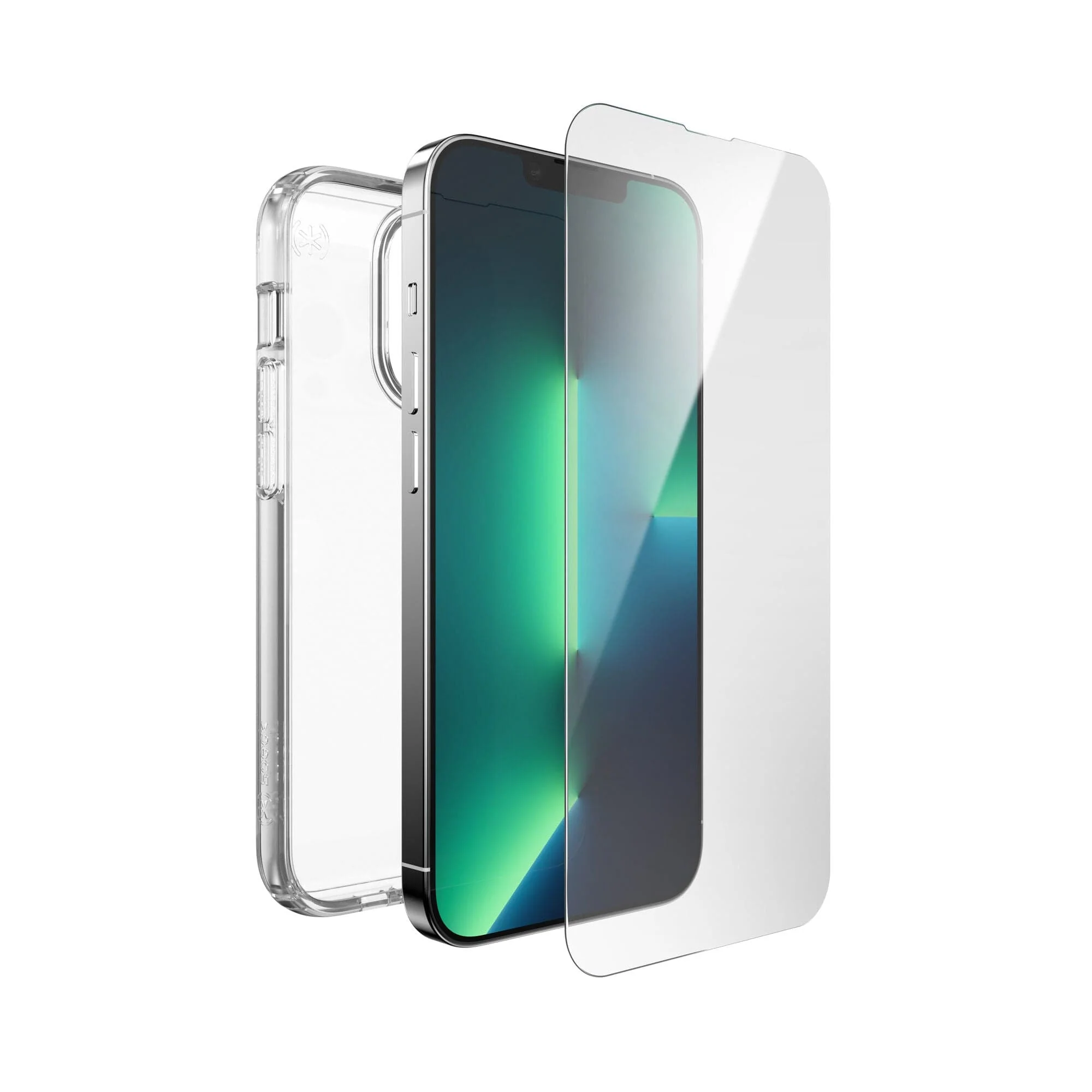 Presidio Perfect-Clear + ShieldView Glass Bundle iPhone 13 Pro Cases