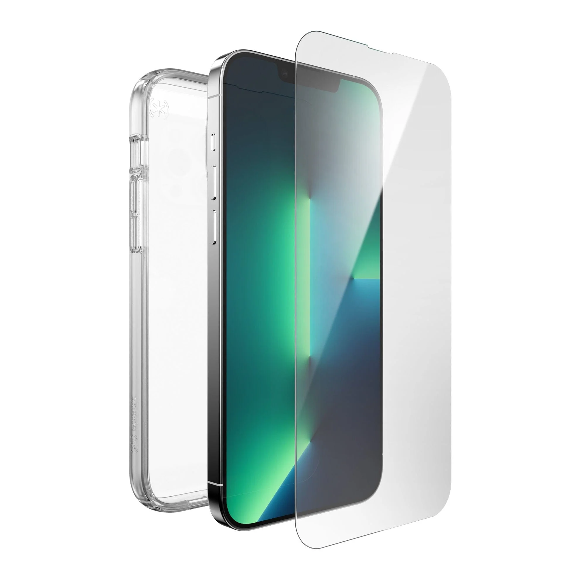 Presidio Perfect-Clear + ShieldView Glass Bundle iPhone 13 Pro Max Cases