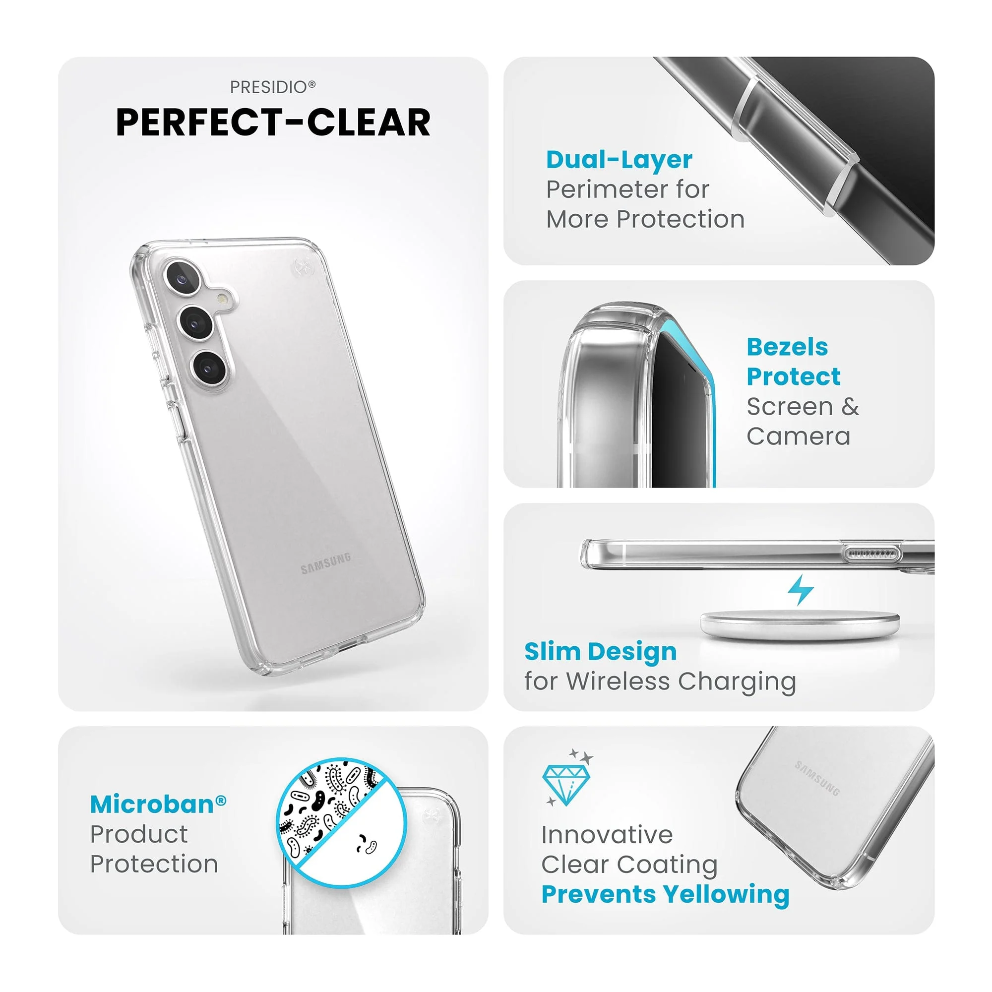 Presidio Perfect-Clear Samsung Galaxy S24+ Cases - Image 9