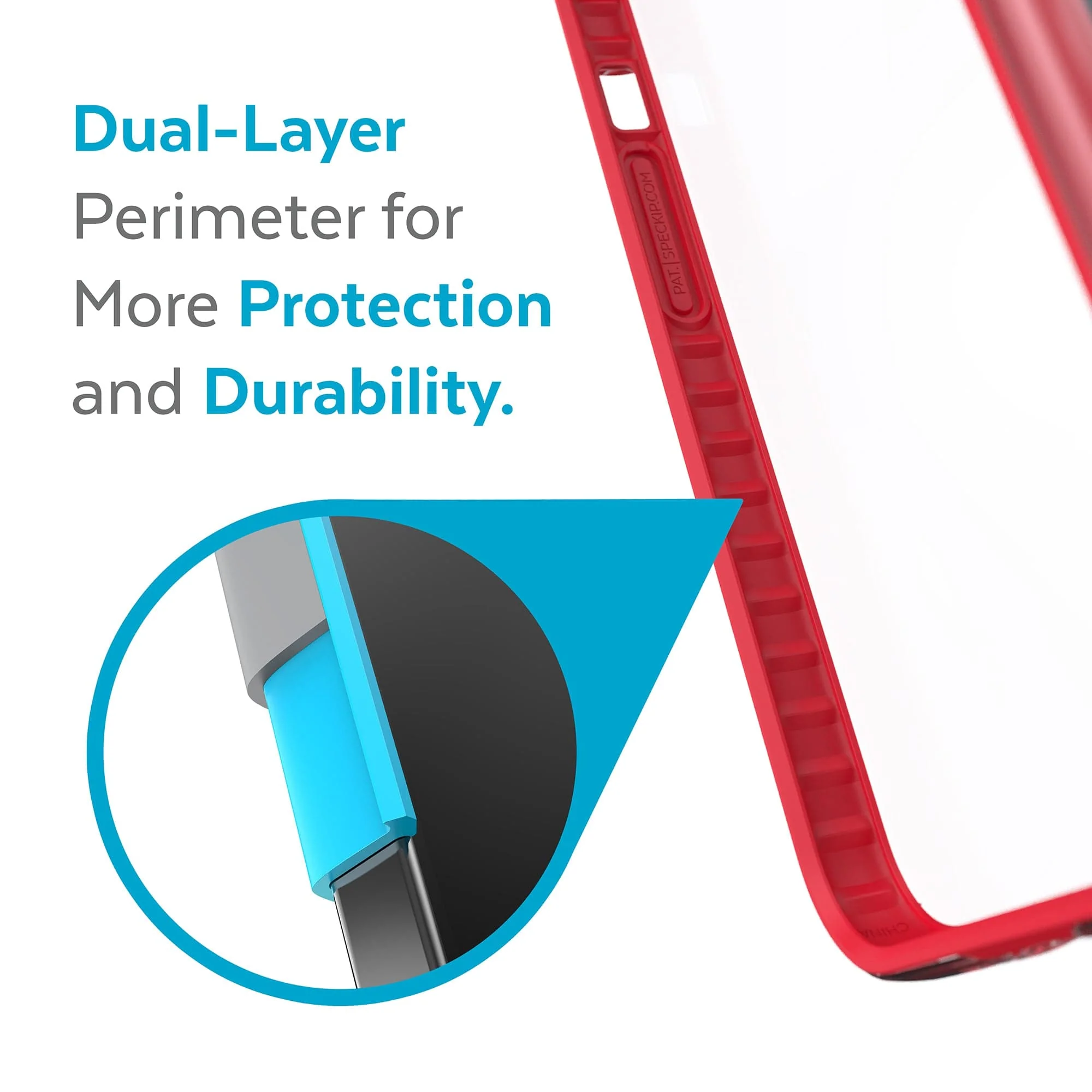 Presidio Perfect-Clear with Impact Geometry iPhone 13 Pro Max Cases - Image 3