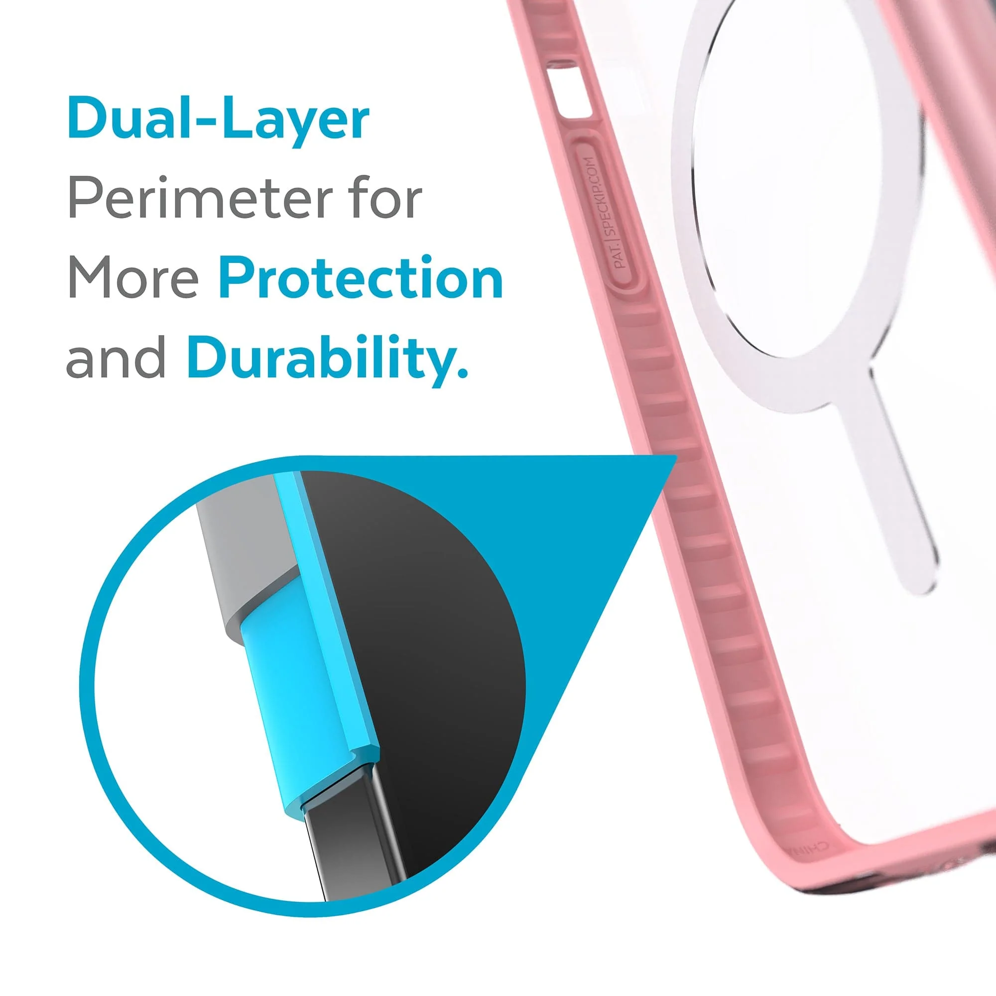 Presidio Perfect-Clear with Impact Geometry MagSafe iPhone 13 Pro Max Cases - Image 21