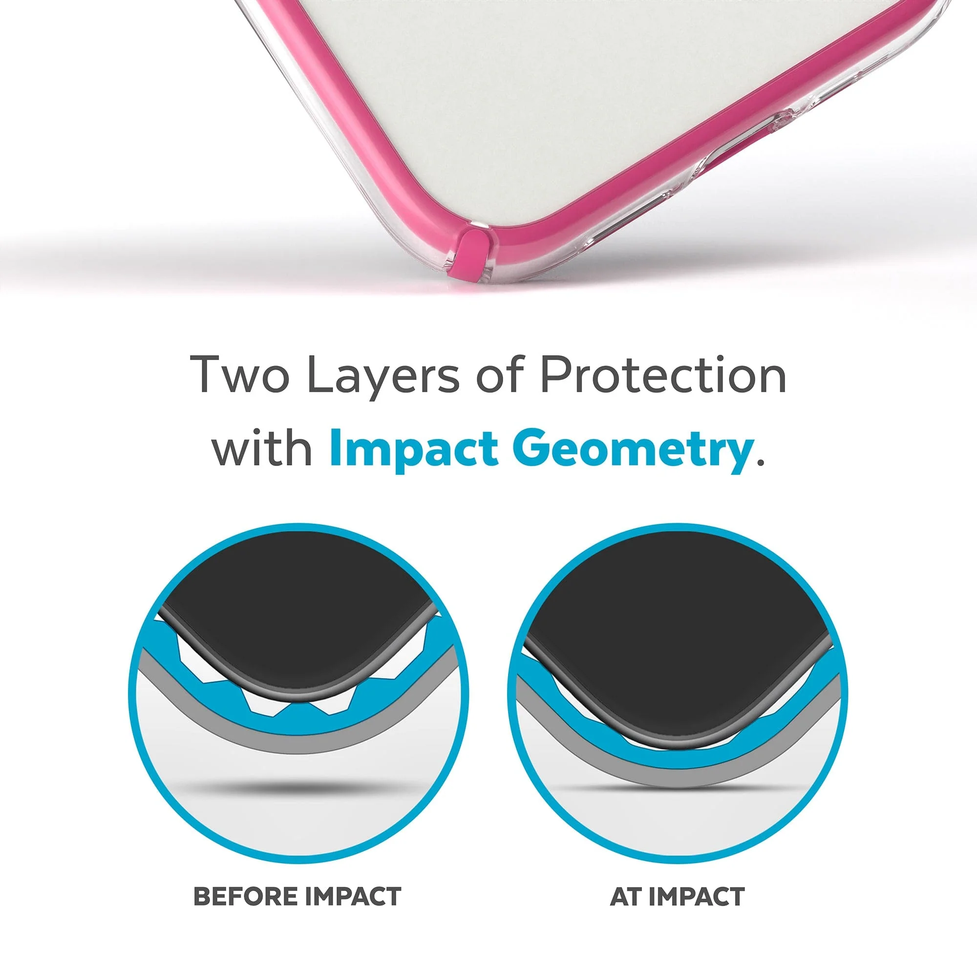 Presidio Perfect-Clear with Impact Geometry MagSafe iPhone 14 Pro Max Cases - Image 19