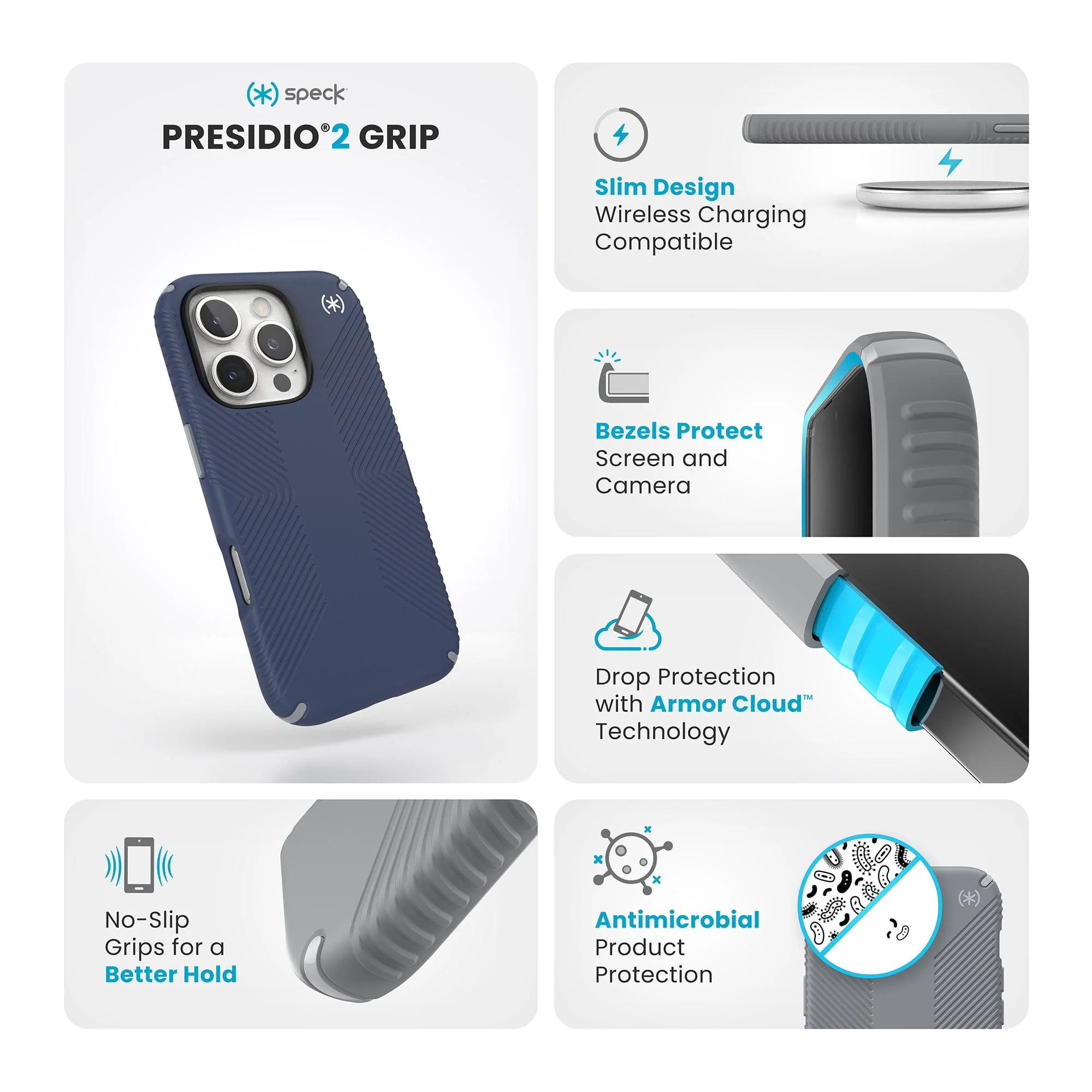 Presidio2 Grip Apple iPhone 16 Pro Case - Image 20