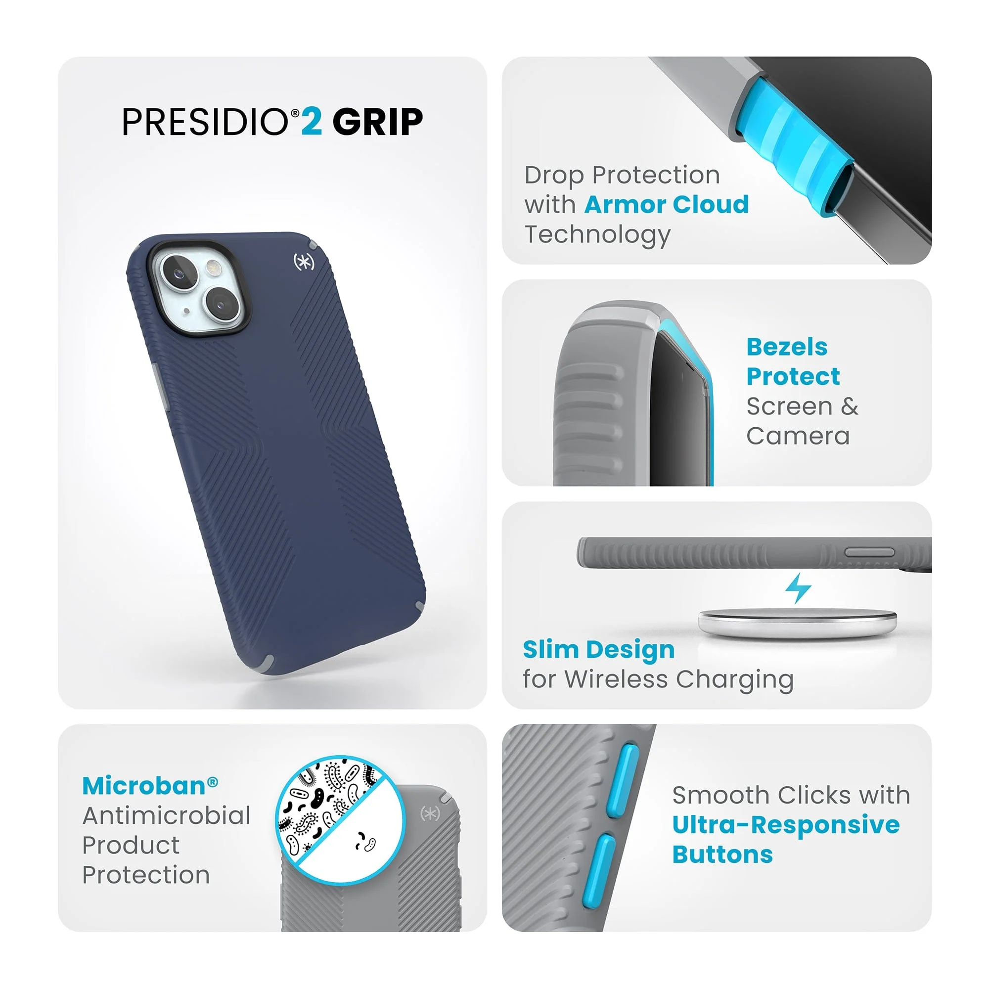 Presidio2 Grip iPhone 15 Plus Cases - Image 27